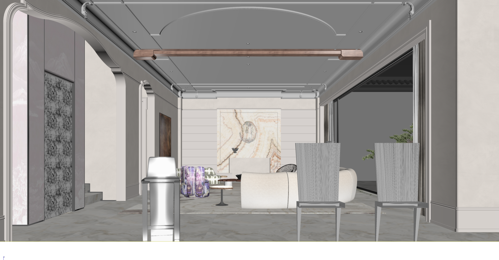 复古客餐厅3D模型下载【ID:1221486001】