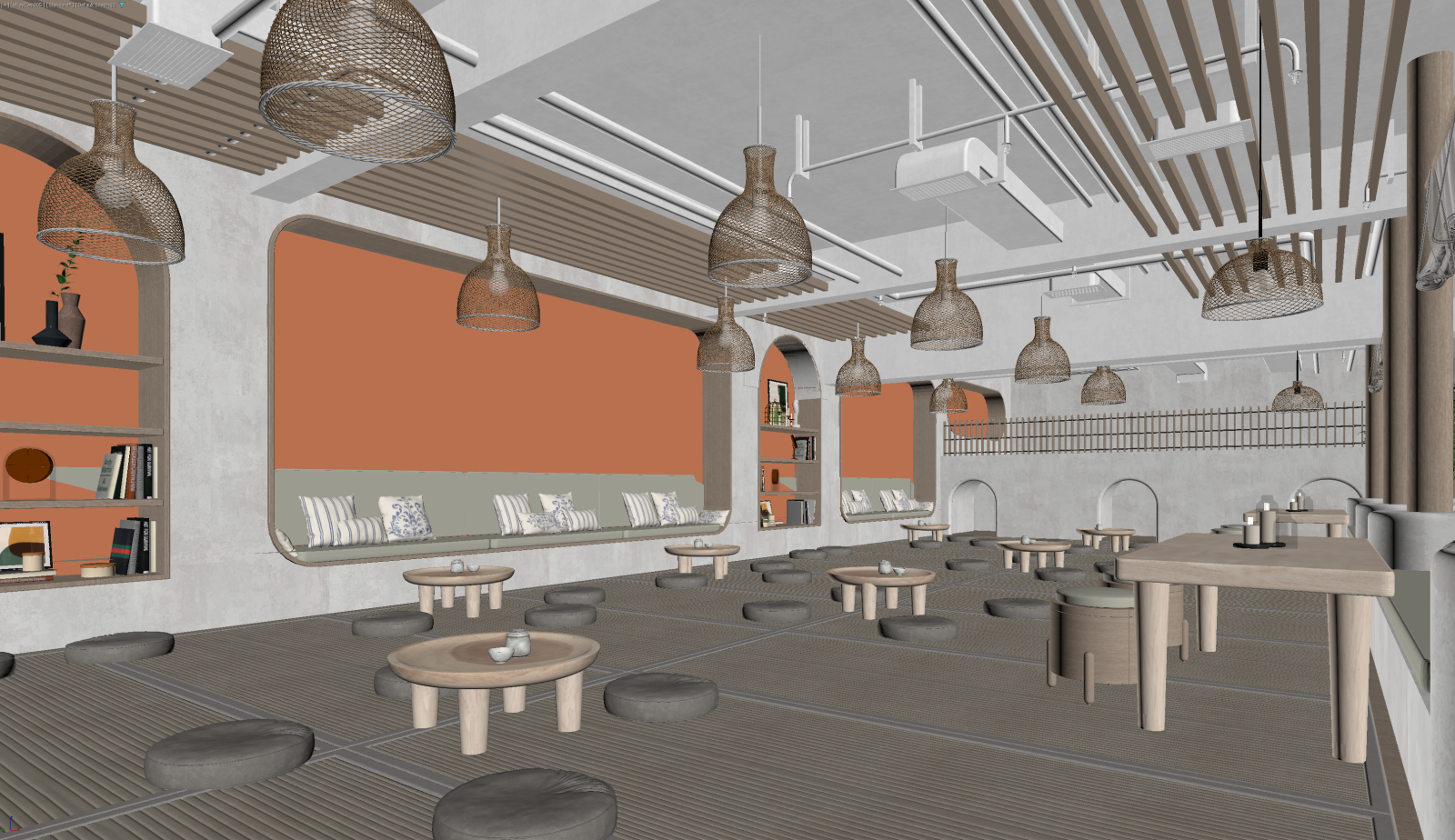 侘寂茶馆3D模型下载【ID:1221710493】