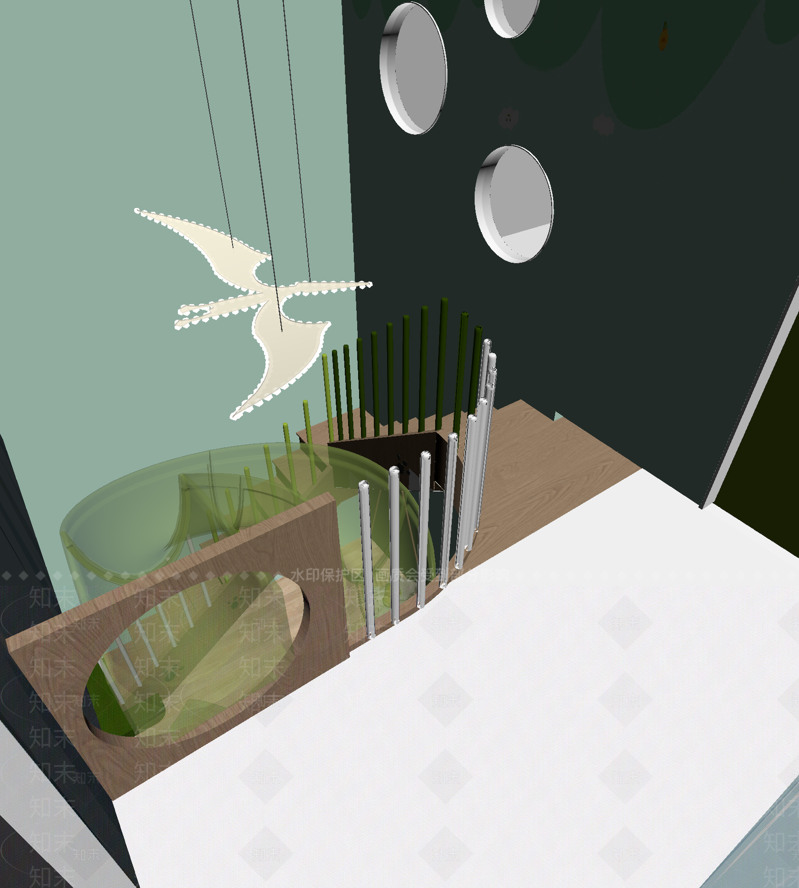 现代儿童娱乐室3D模型下载【ID:1214072392】