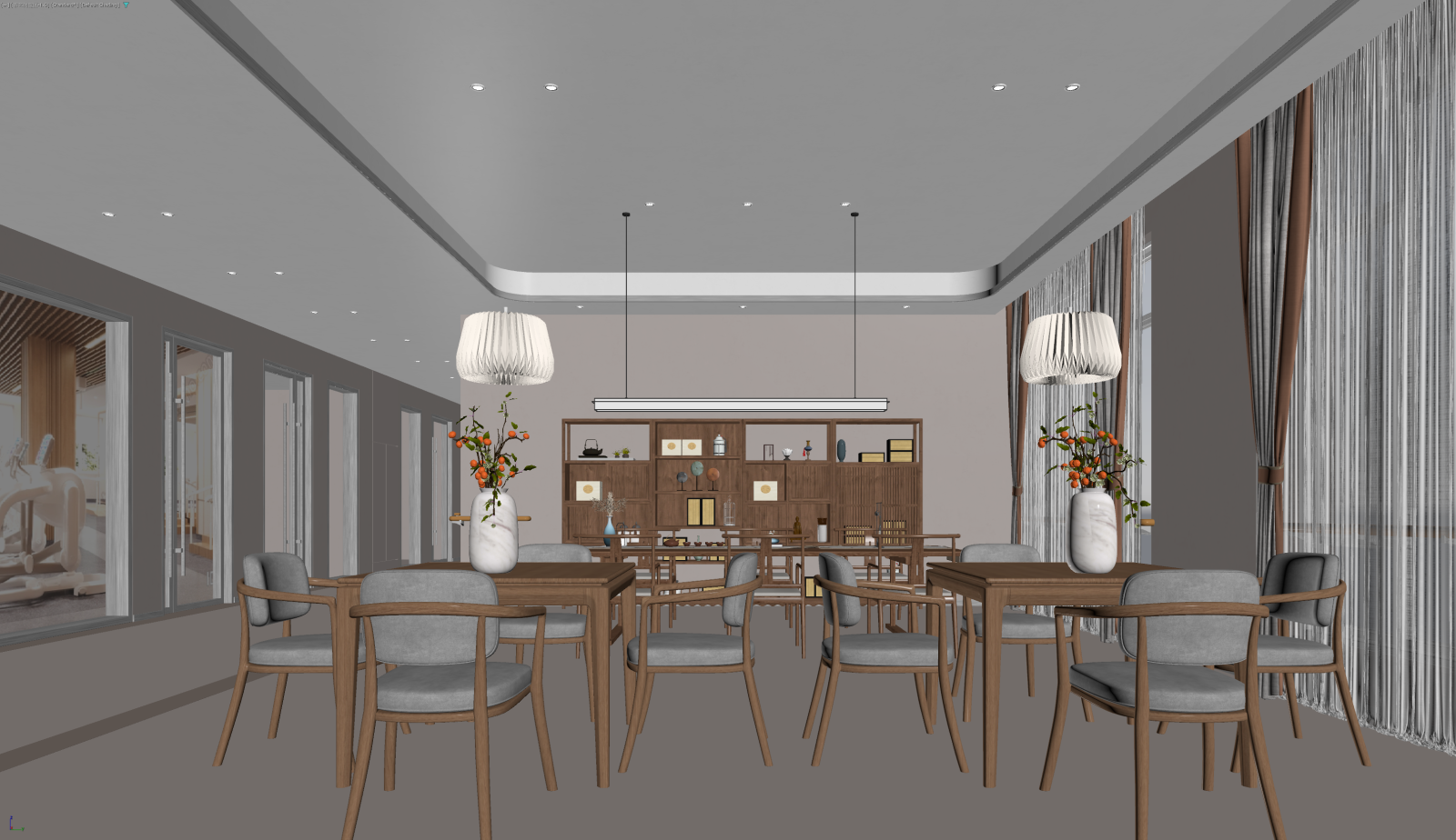 现代茶馆3D模型下载【ID:1221710540】