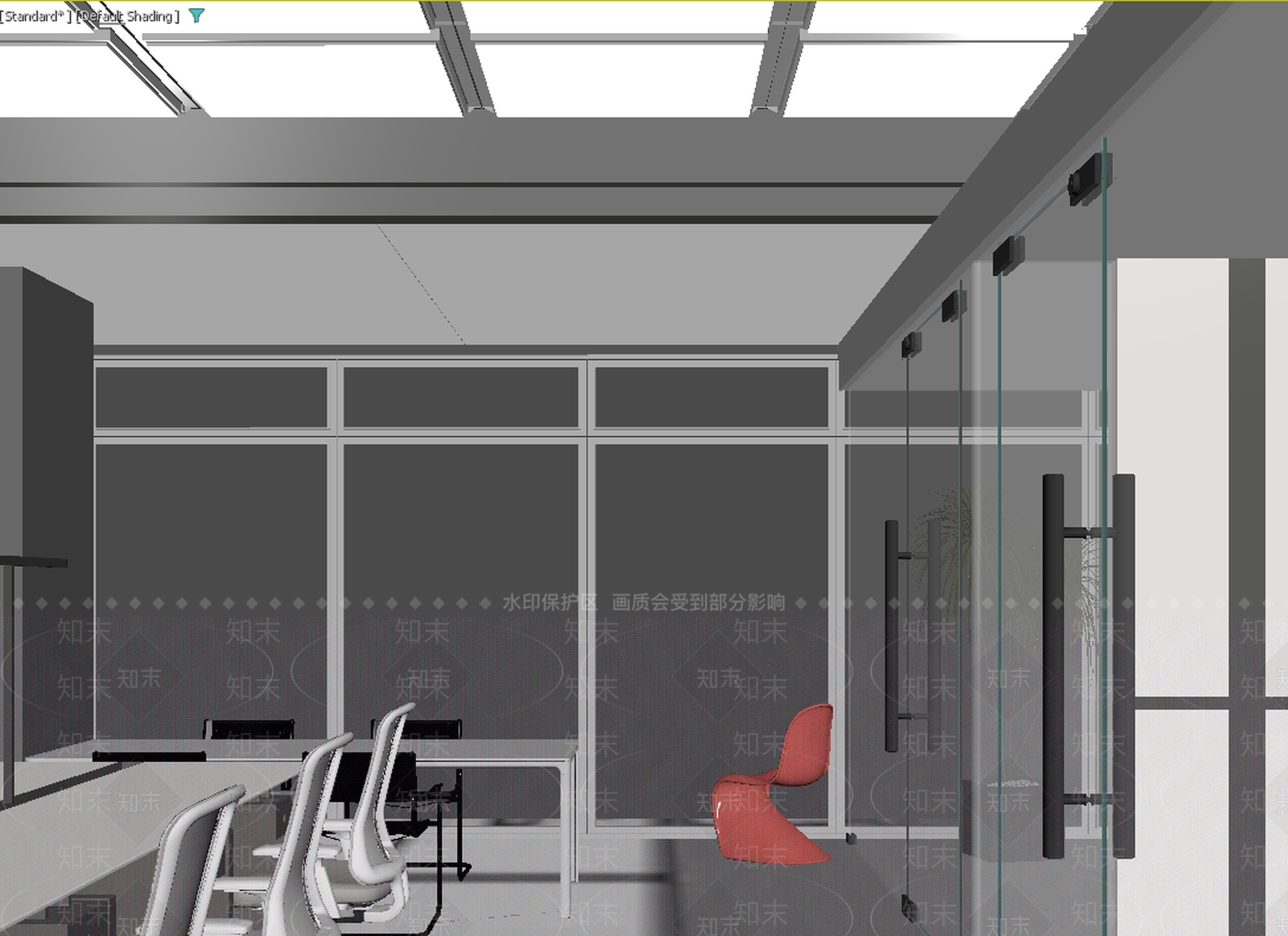工业办公室3D模型下载【ID:1214841621】