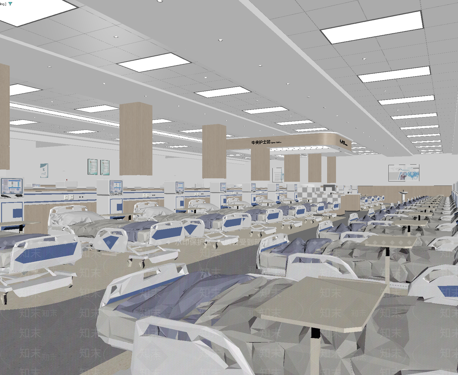 医院3D模型下载【ID:1213965854】