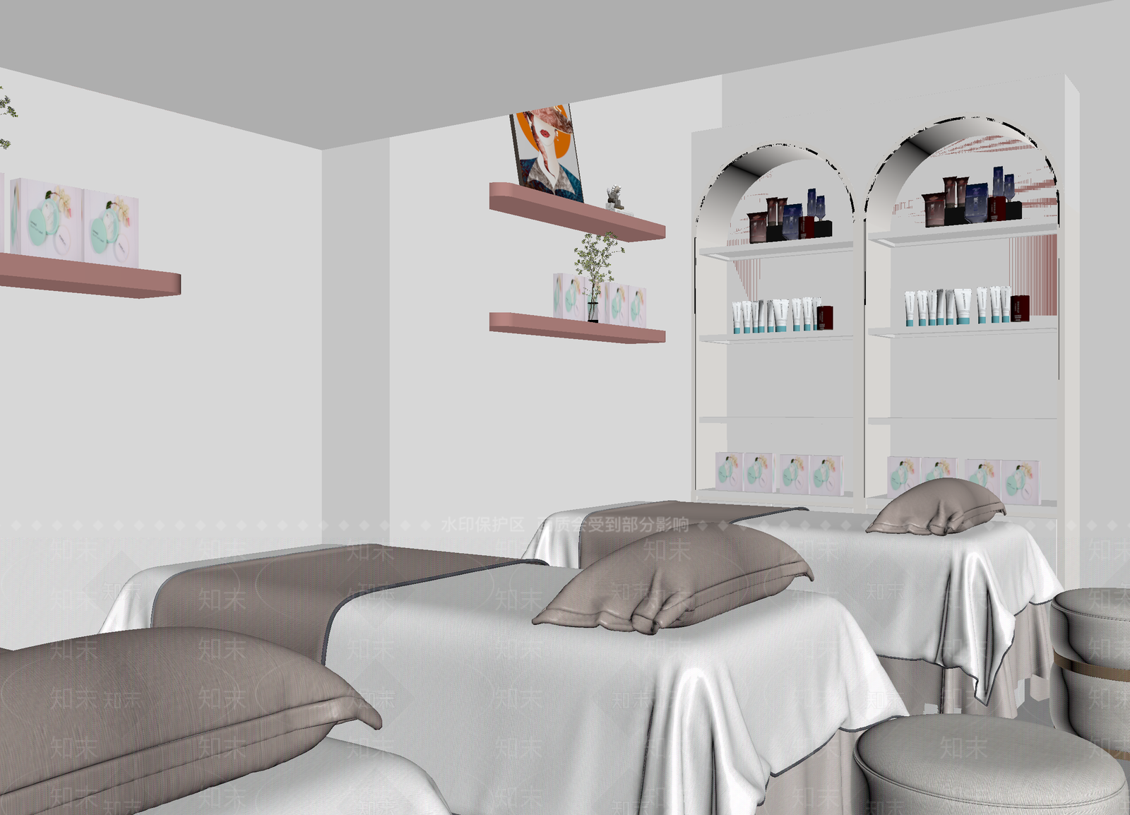 美容院3D模型下载【ID:1214005868】