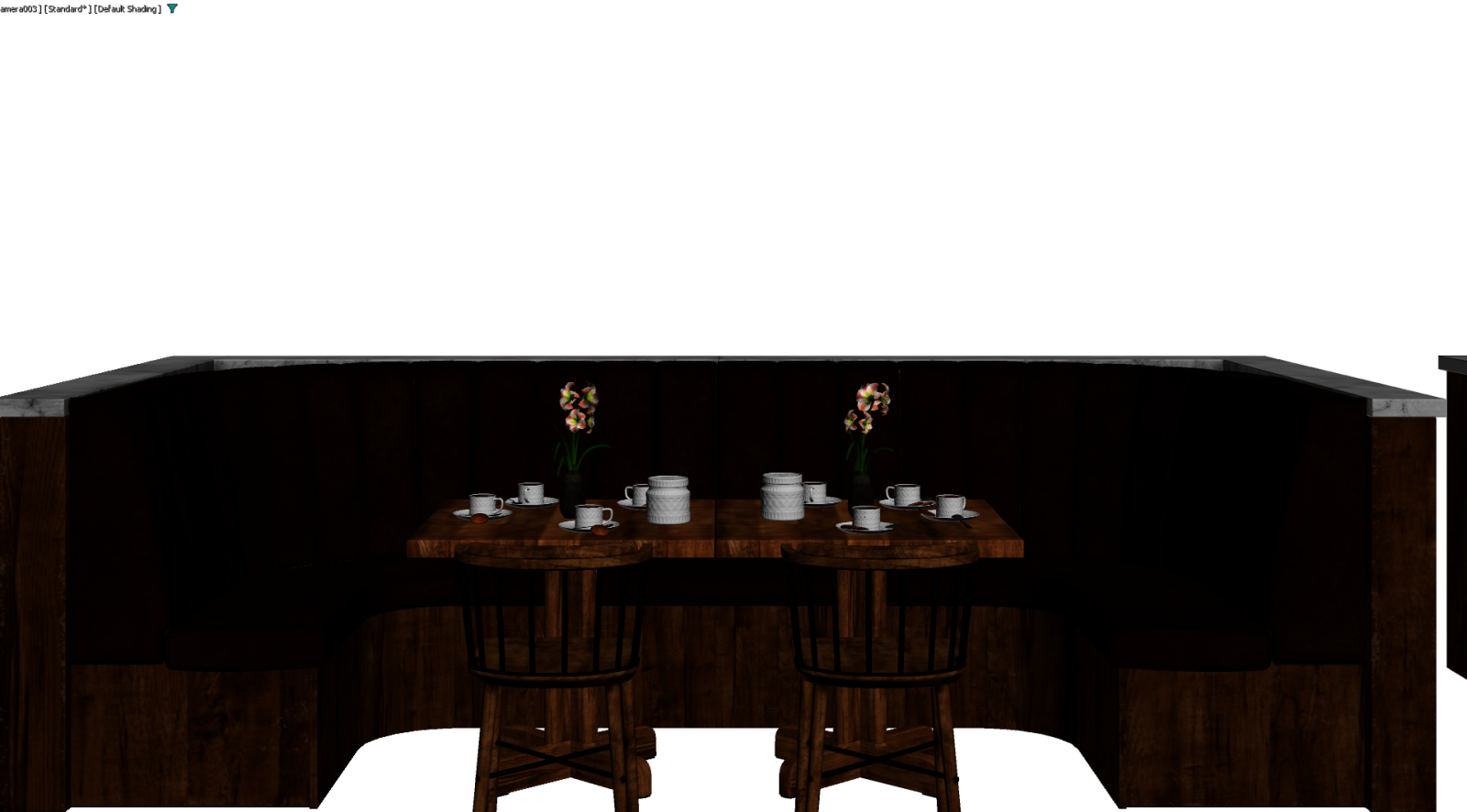 现代茶餐厅3D模型下载【ID:1221507511】