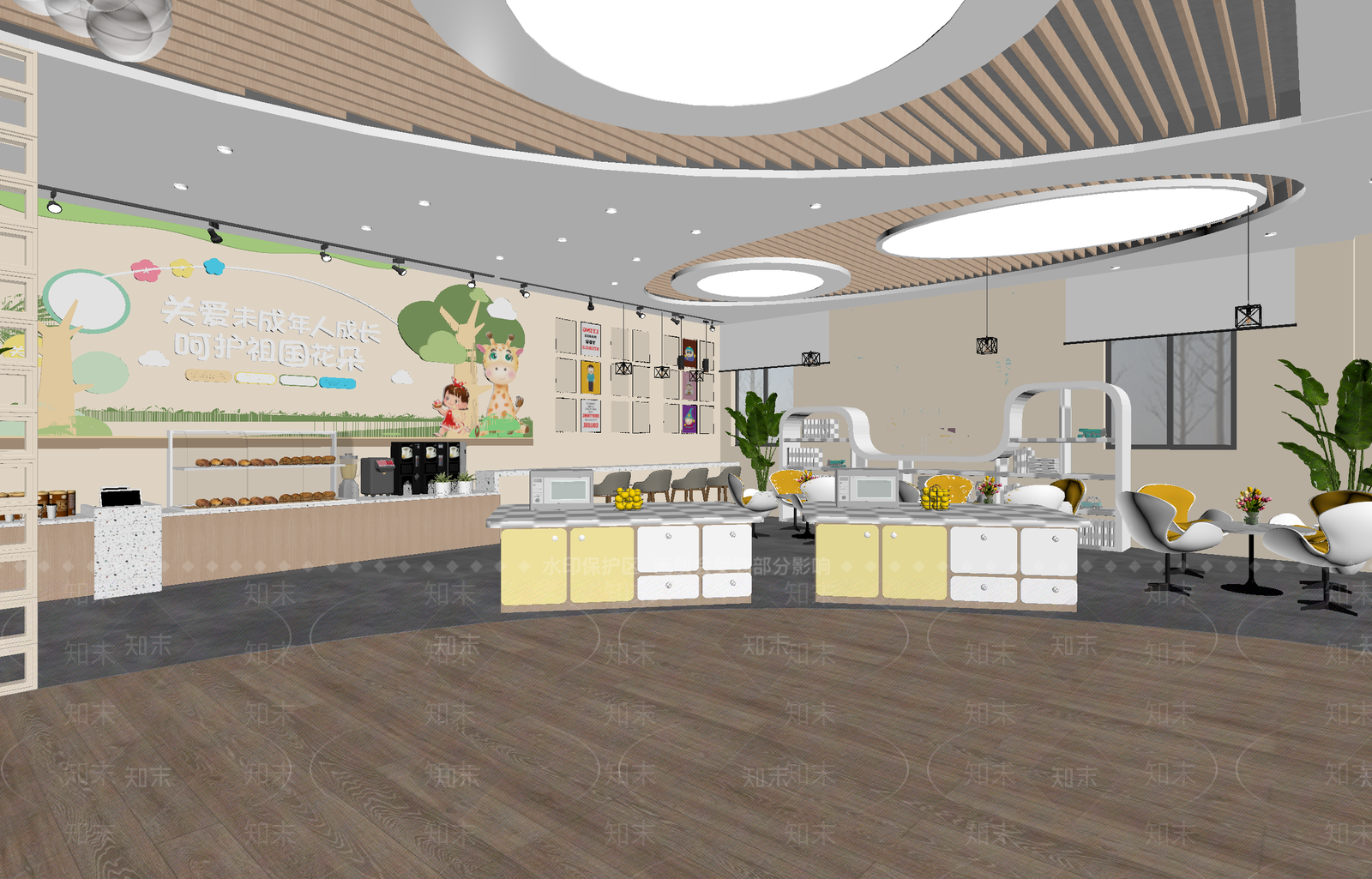 其他餐饮空间3D模型下载【ID:1213977399】