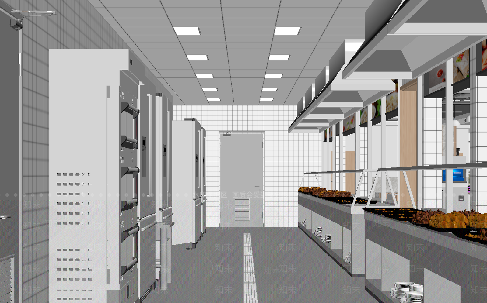 后厨3D模型下载【ID:1213974042】