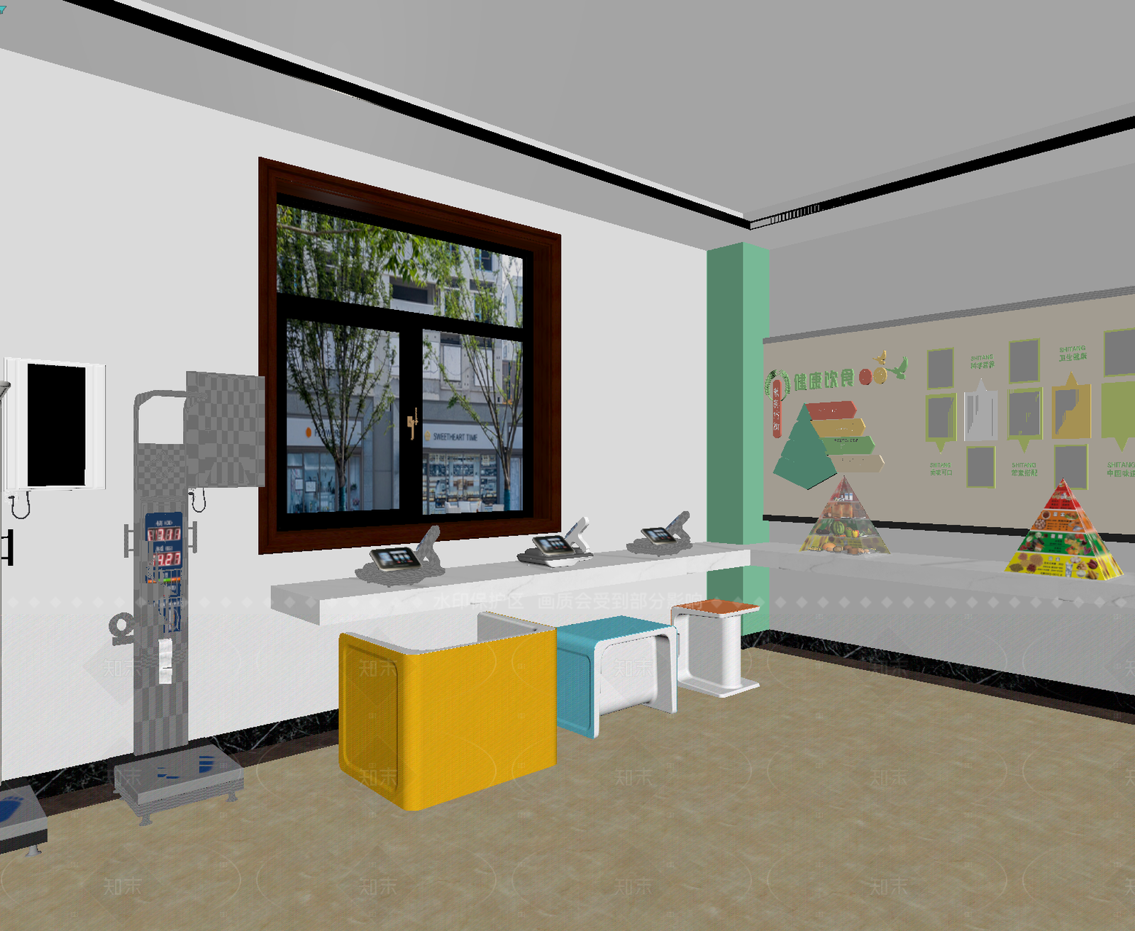 现代其他通用空间3D模型下载【ID:1214563028】