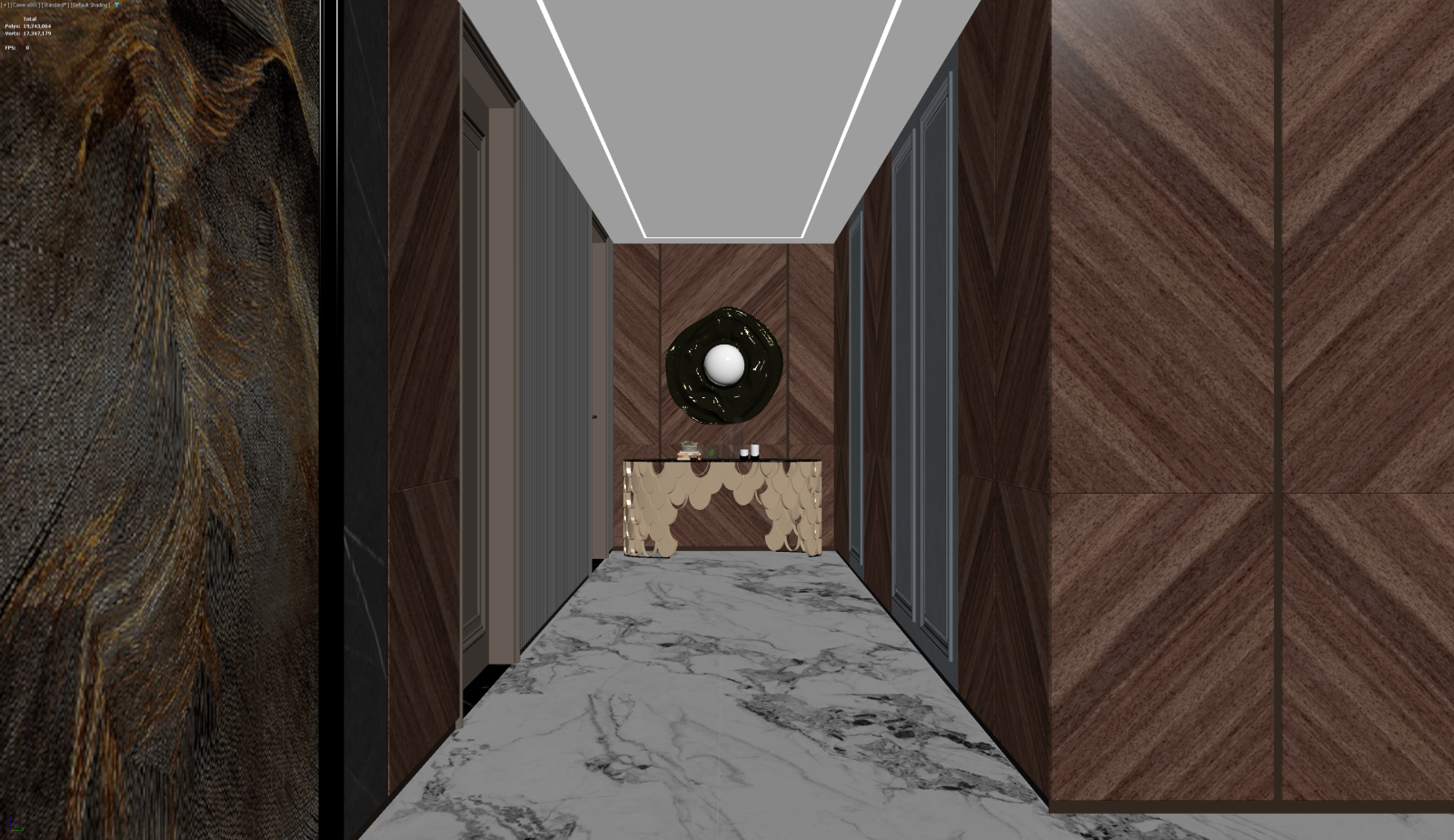 现代玄关3D模型下载【ID:1223660268】