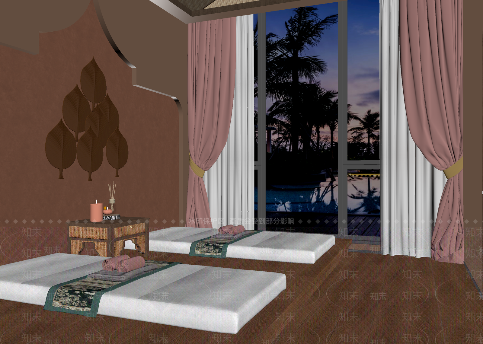 东南亚美容院3D模型下载【ID:1214421187】