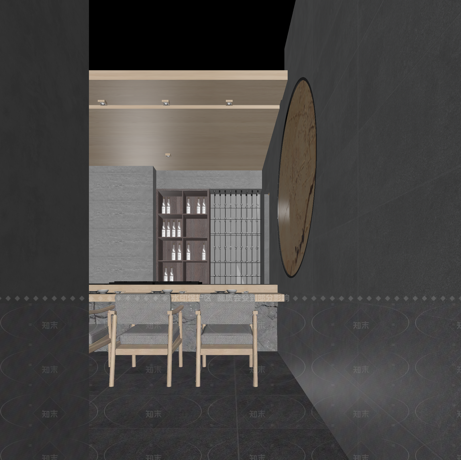 现代包厢3D模型下载【ID:1214613532】