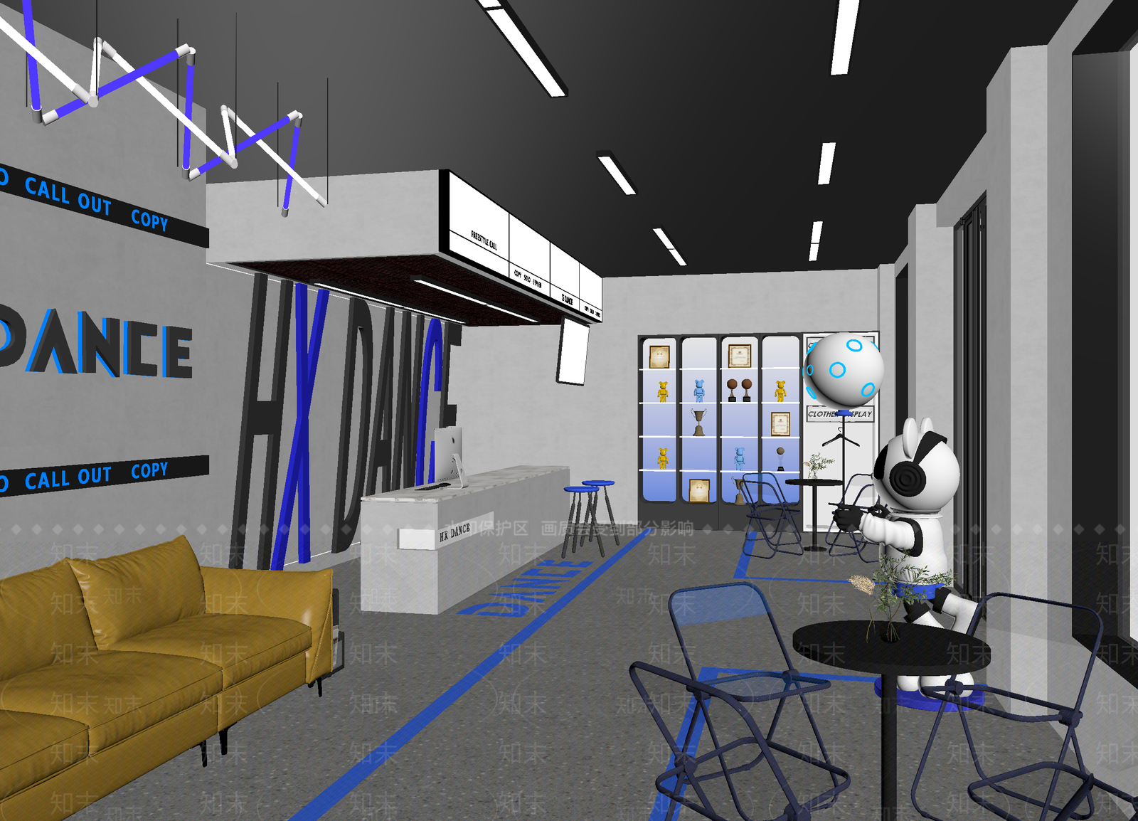 接待室3D模型下载【ID:1214077201】