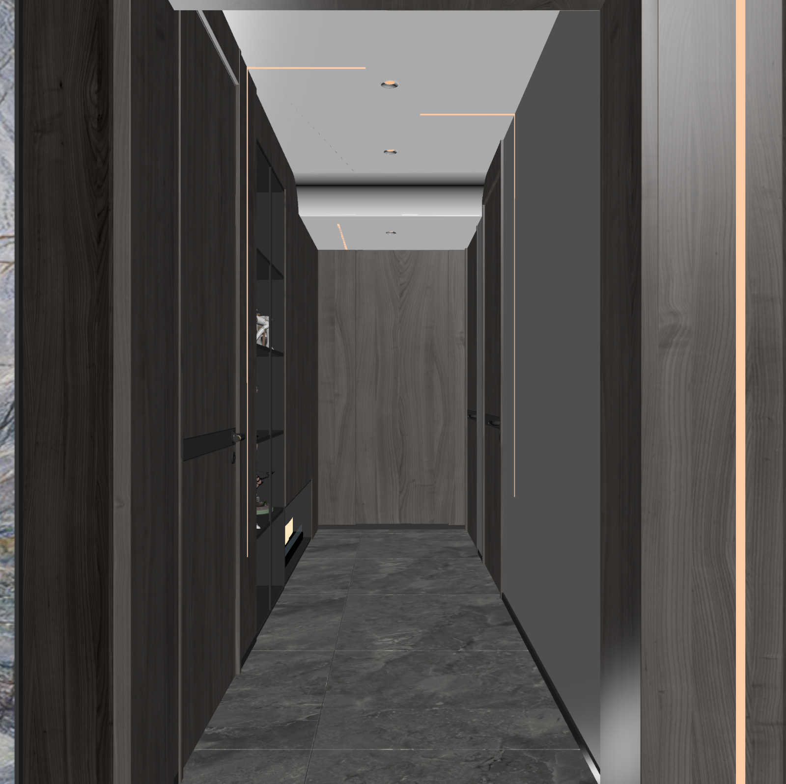 现代玄关3D模型下载【ID:1222080716】
