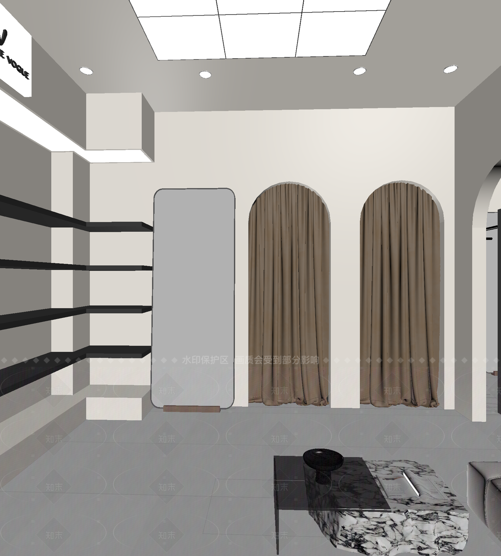 现代其他展厅3D模型下载【ID:1214634604】