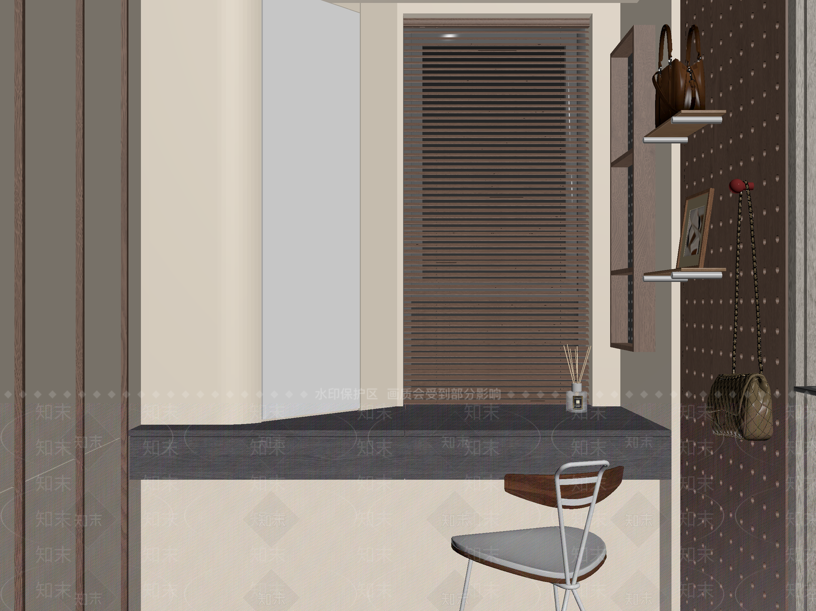 复古书房3D模型下载【ID:1215052688】