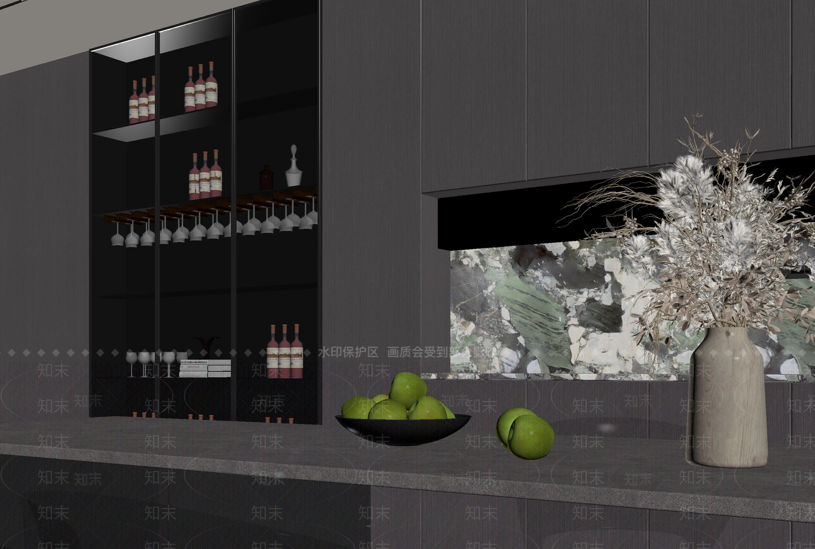 现代酒吧3D模型下载【ID:1214109940】