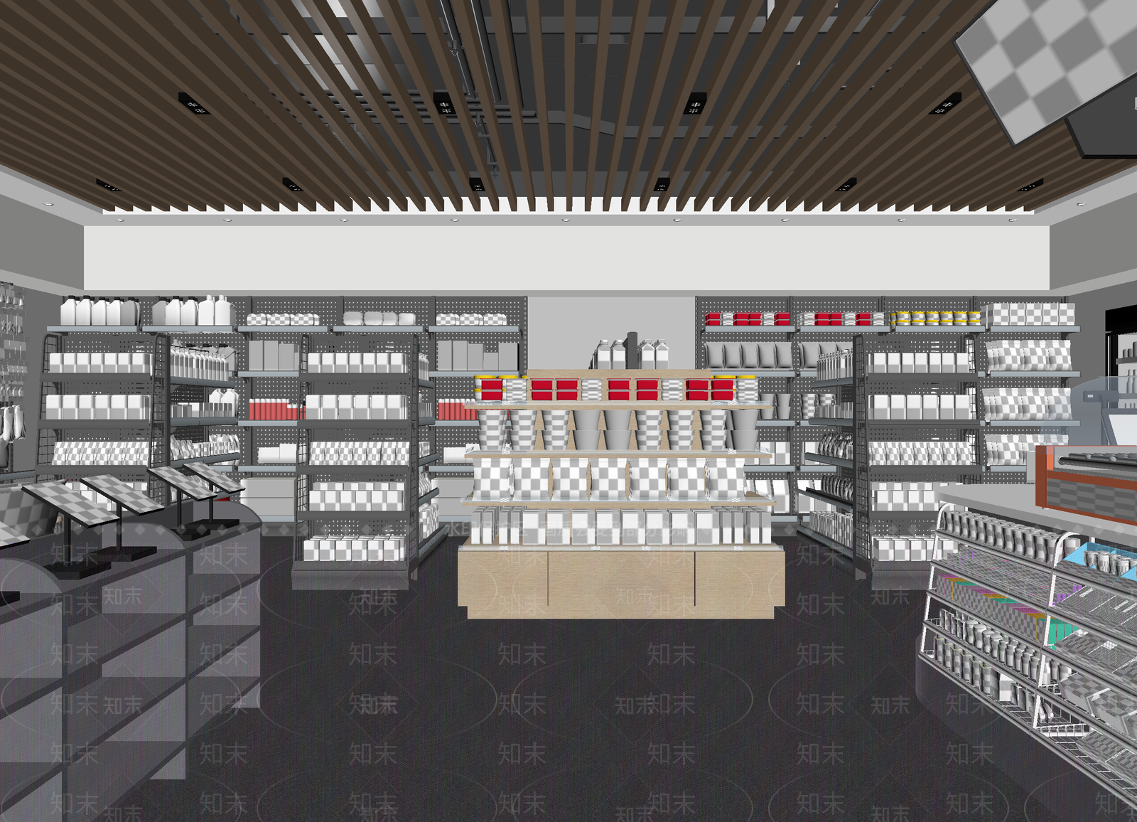 超市3D模型下载【ID:1214035142】