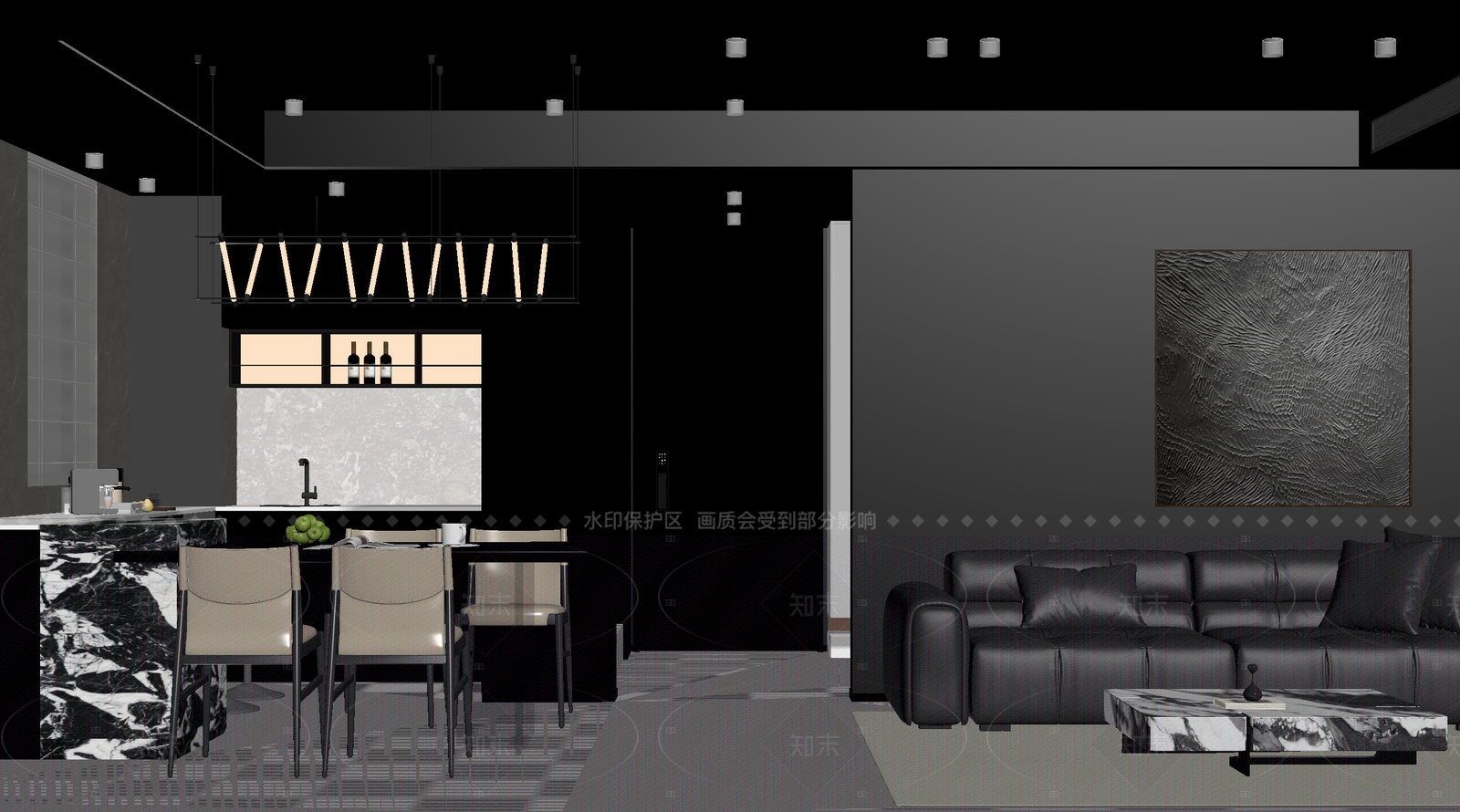 意式民宿客房3D模型下载【ID:1215924176】