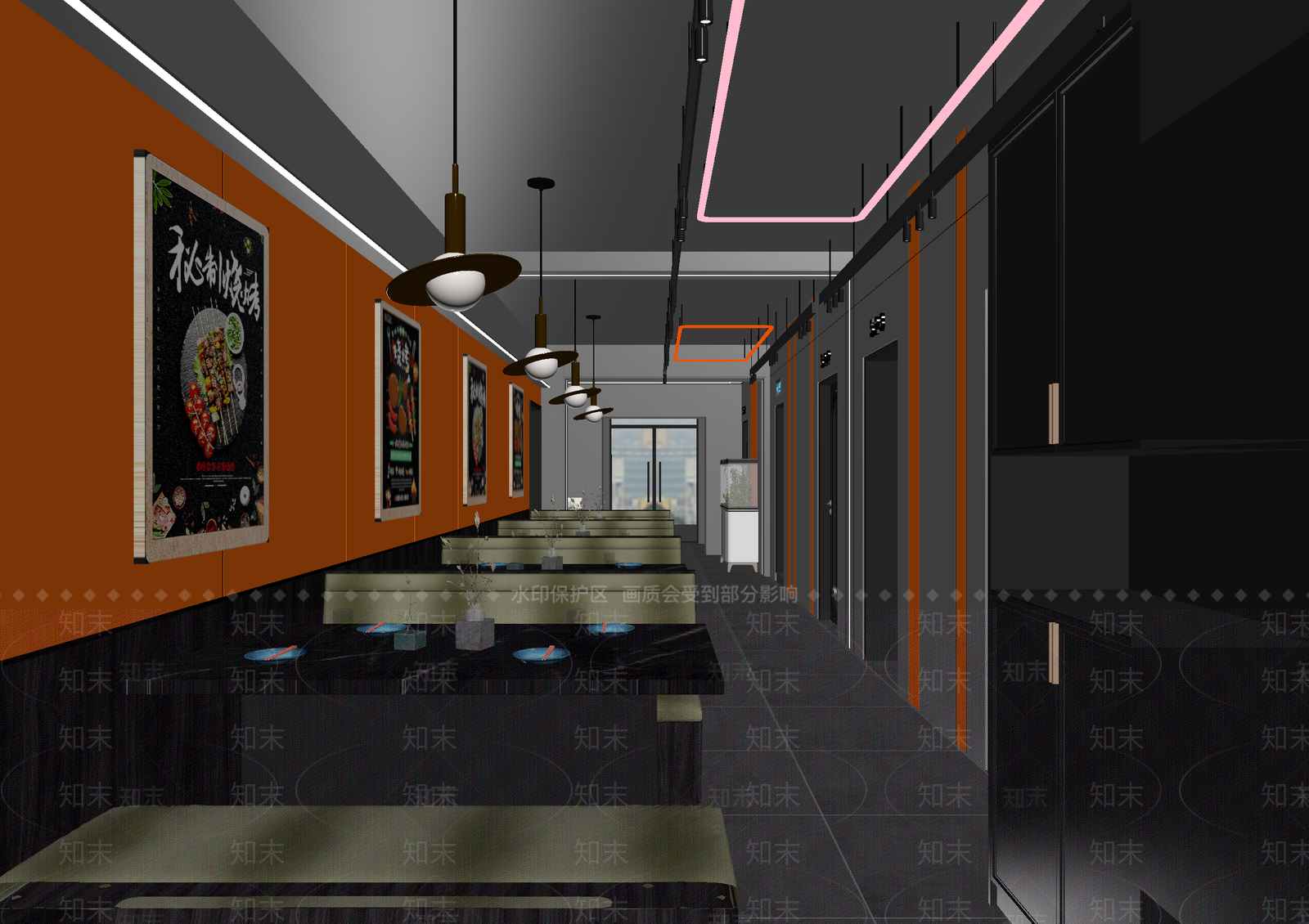 其他餐饮空间3D模型下载【ID:1214025082】