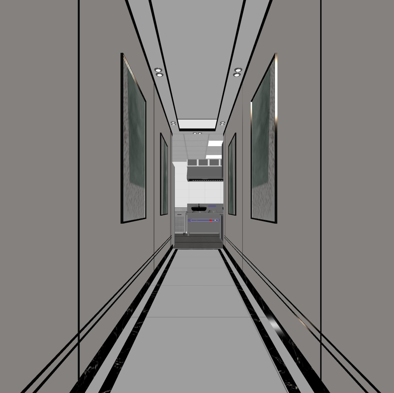 现代玄关3D模型下载【ID:1222007164】