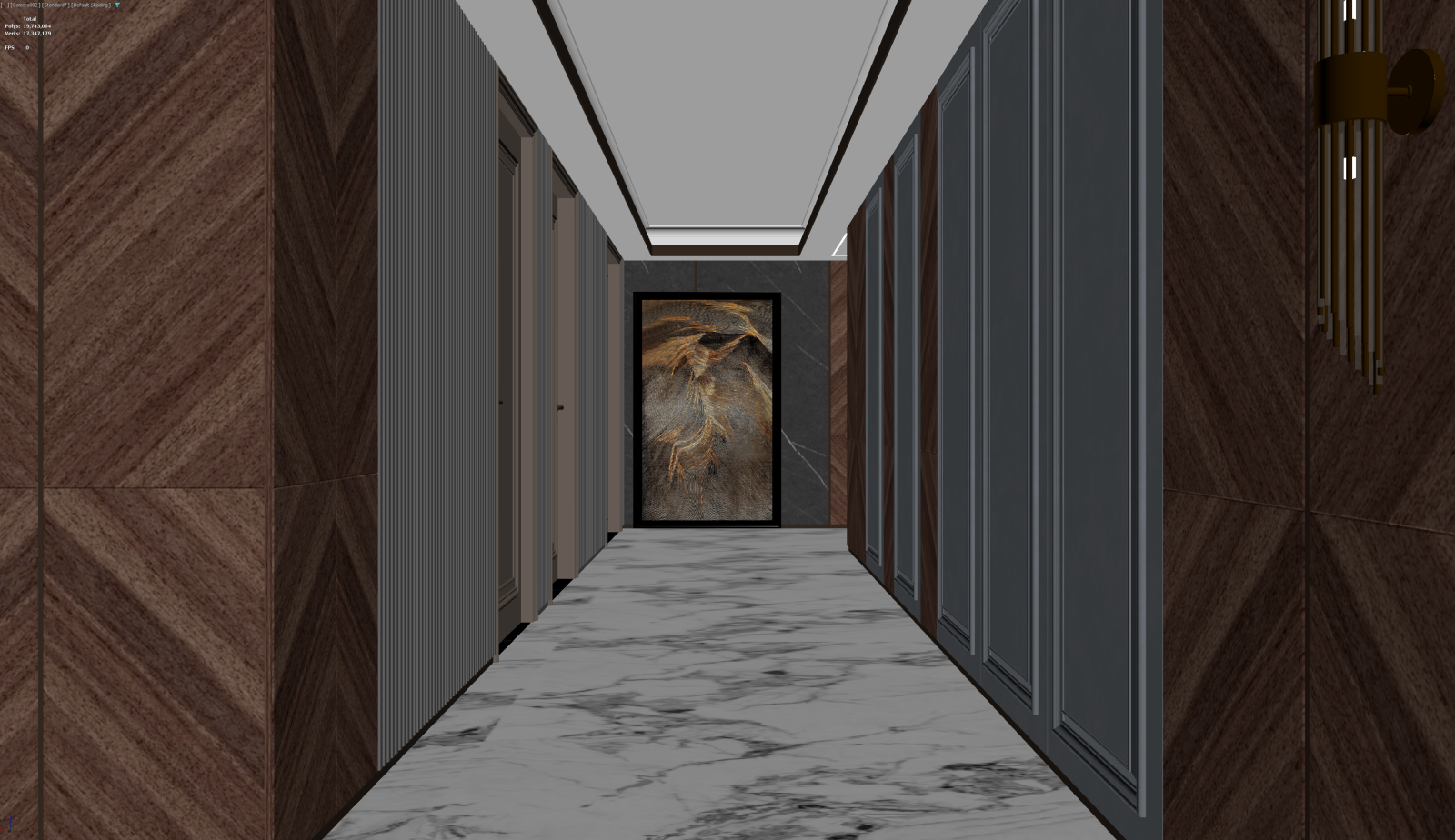 现代玄关3D模型下载【ID:1223667061】