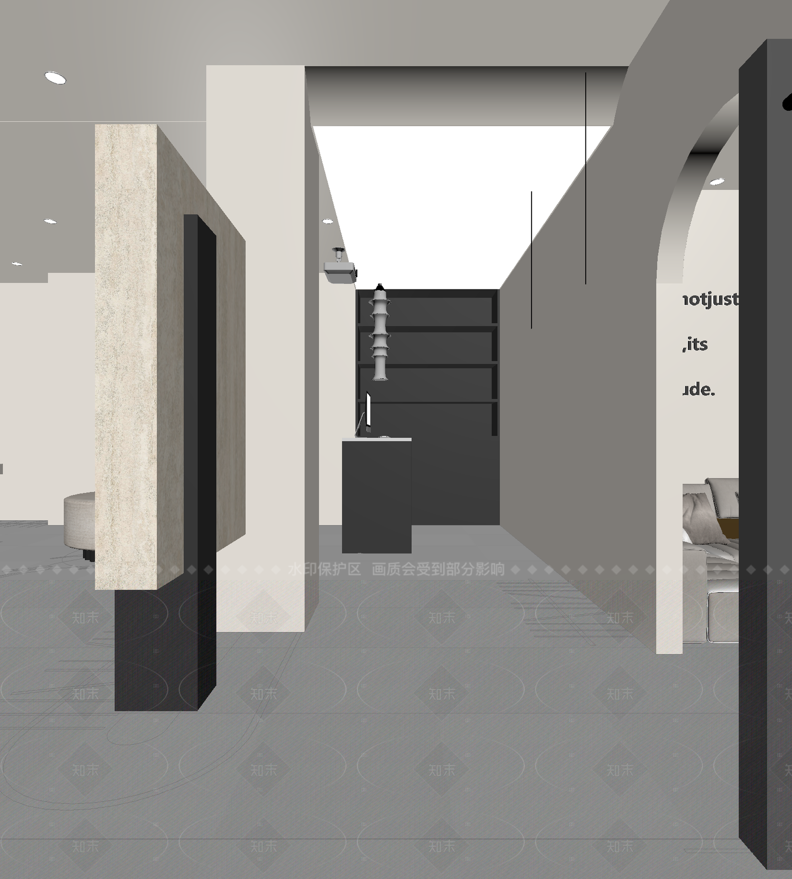 现代其他通用空间3D模型下载【ID:1214634676】