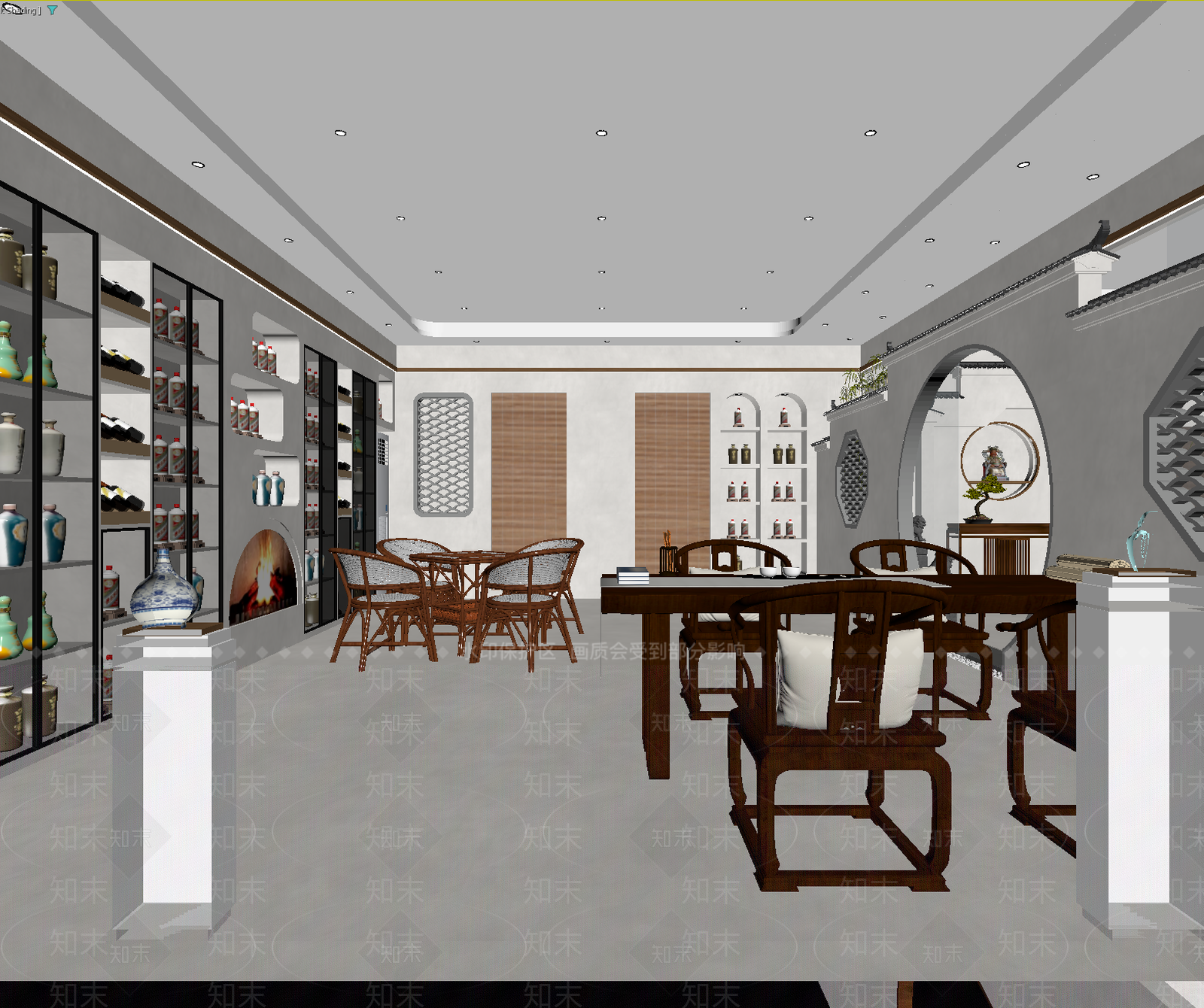 酒馆3D模型下载【ID:1213976332】