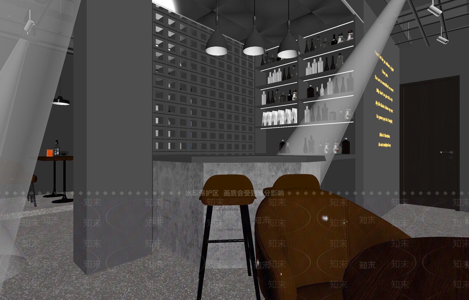 酒馆3D模型下载【ID:1213945949】