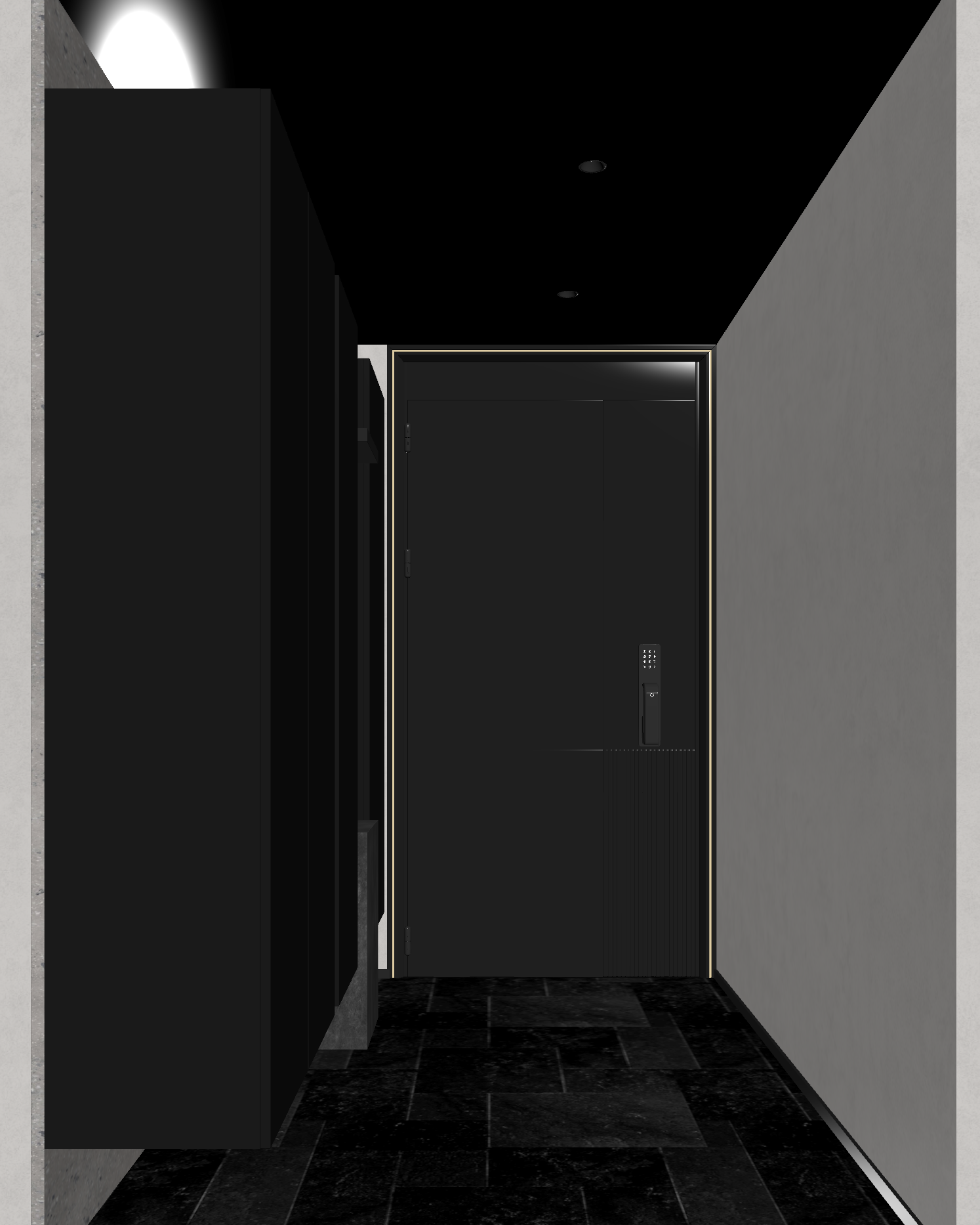 现代玄关3D模型下载【ID:1221995018】