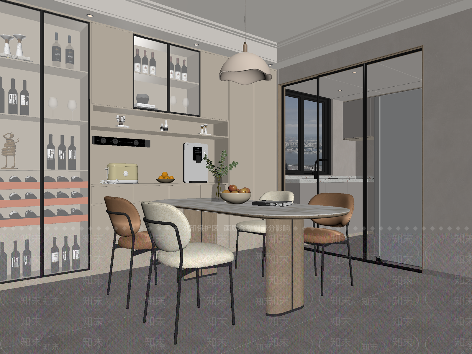 现代酒窖3D模型下载【ID:1213958058】