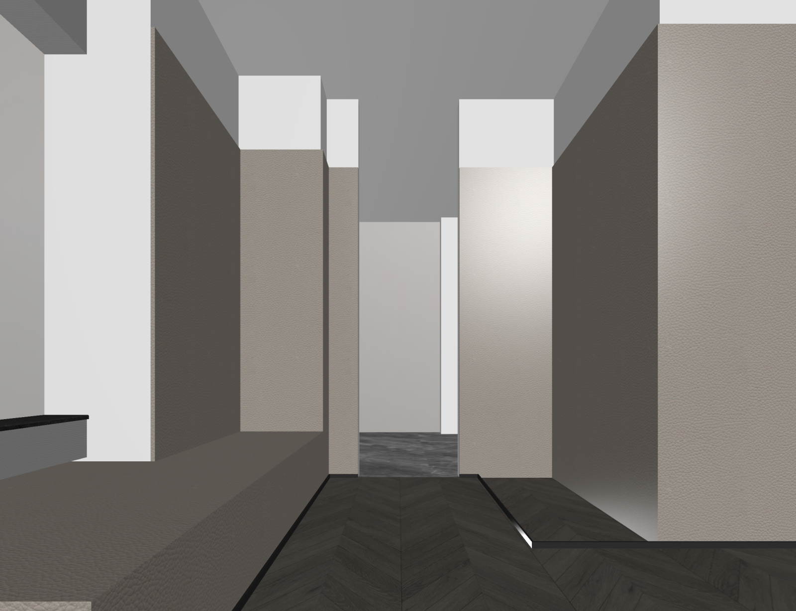 现代玄关3D模型下载【ID:1221826553】