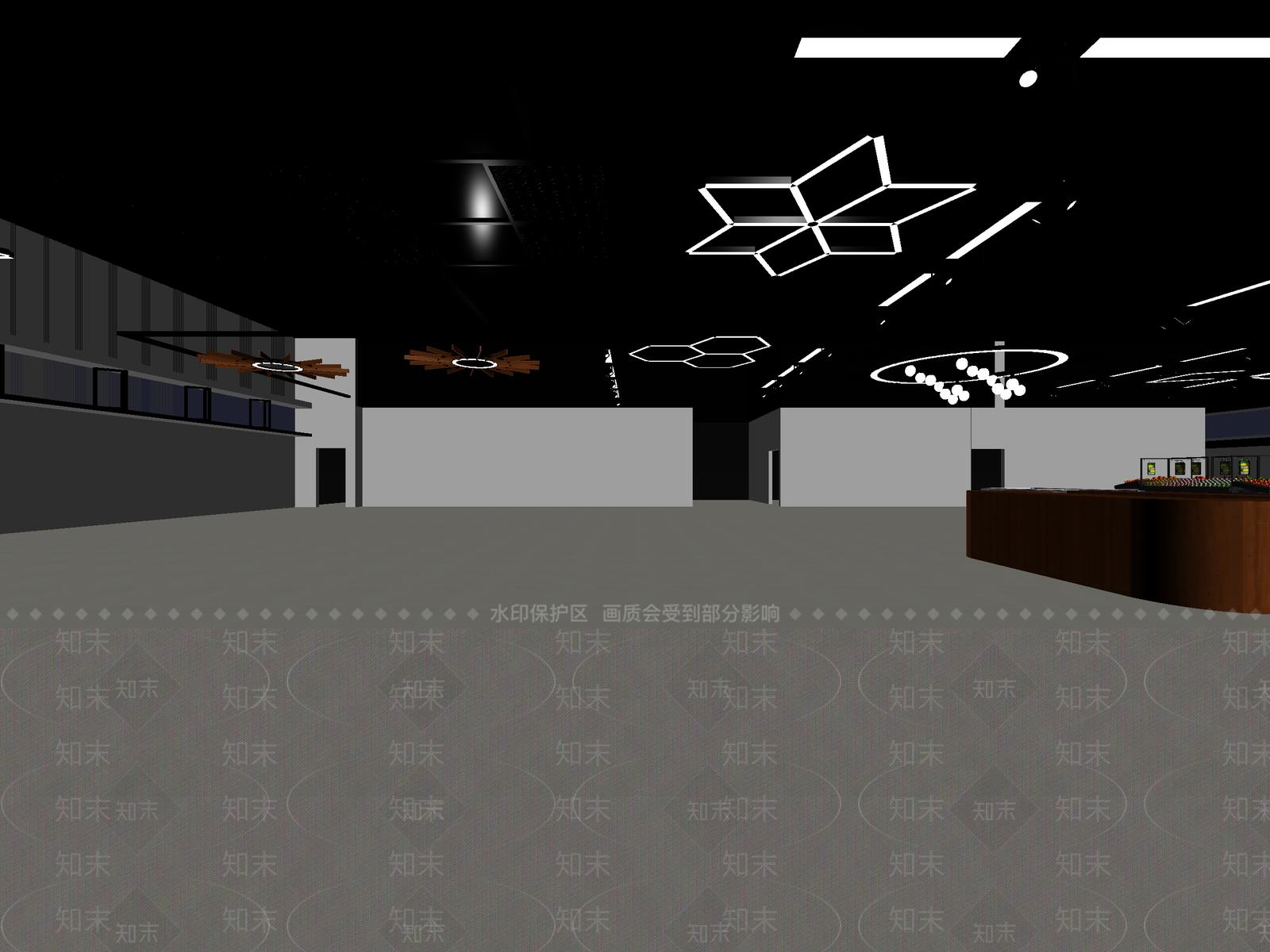 现代售楼处3D模型下载【ID:1214335512】