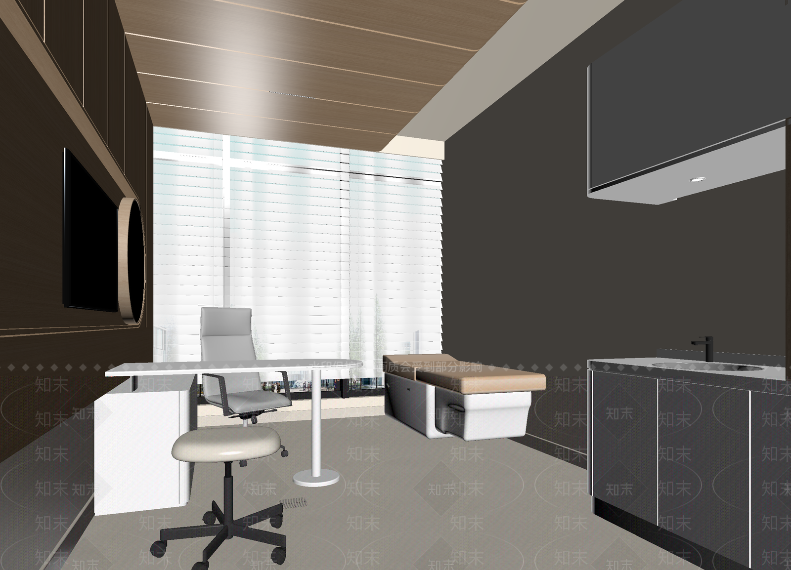现代美容院3D模型下载【ID:1214159343】