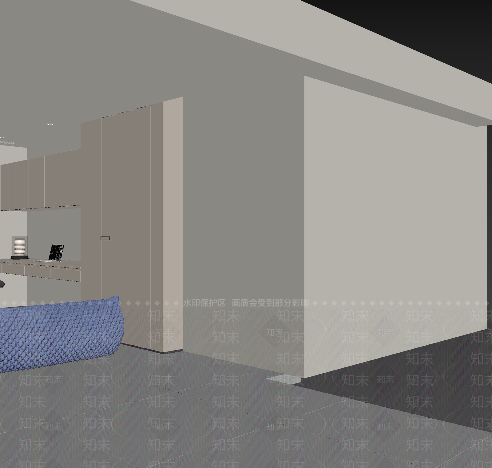 现代玄关3D模型下载【ID:1214758817】