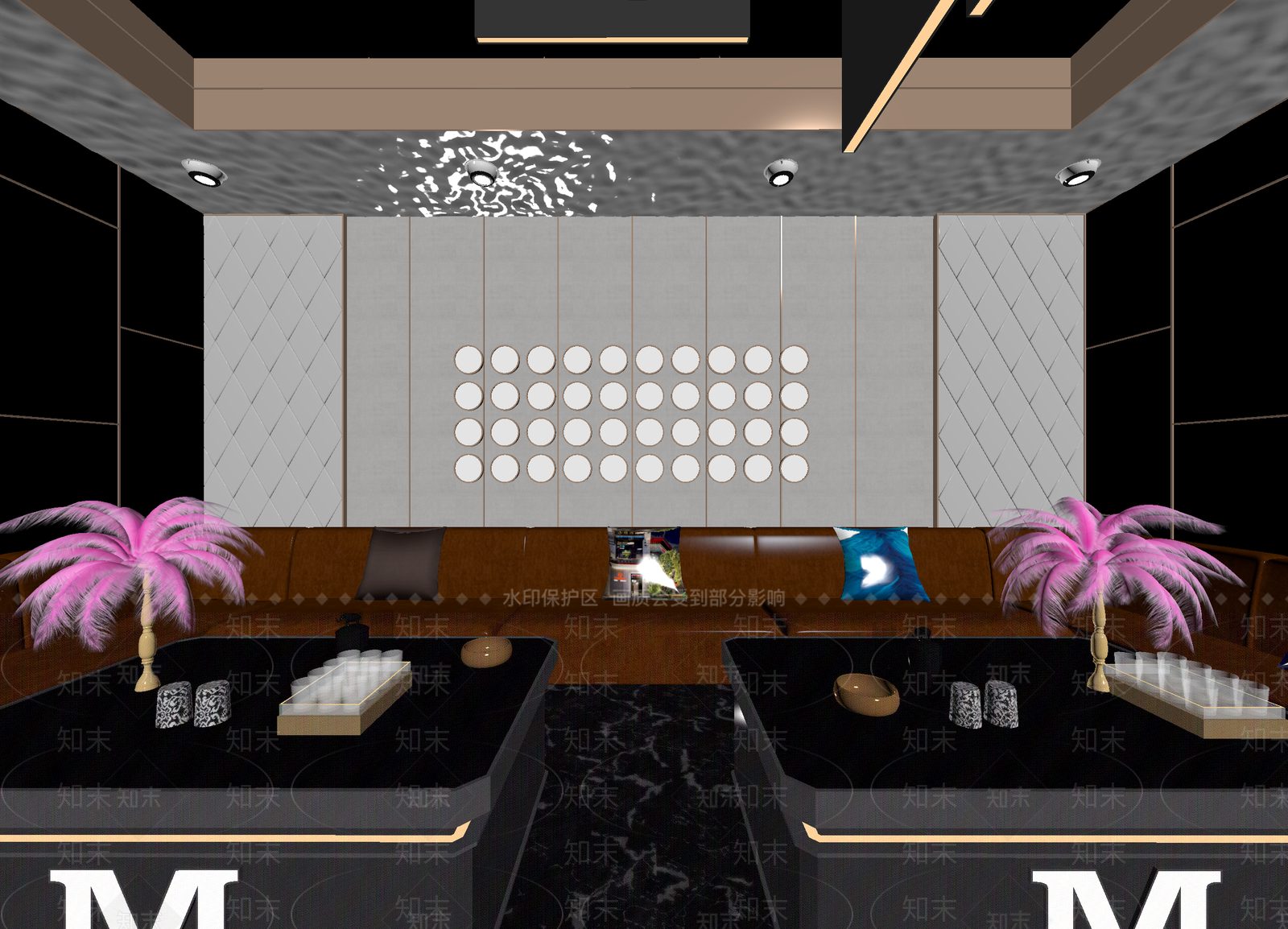 现代茶馆3D模型下载【ID:1214075943】