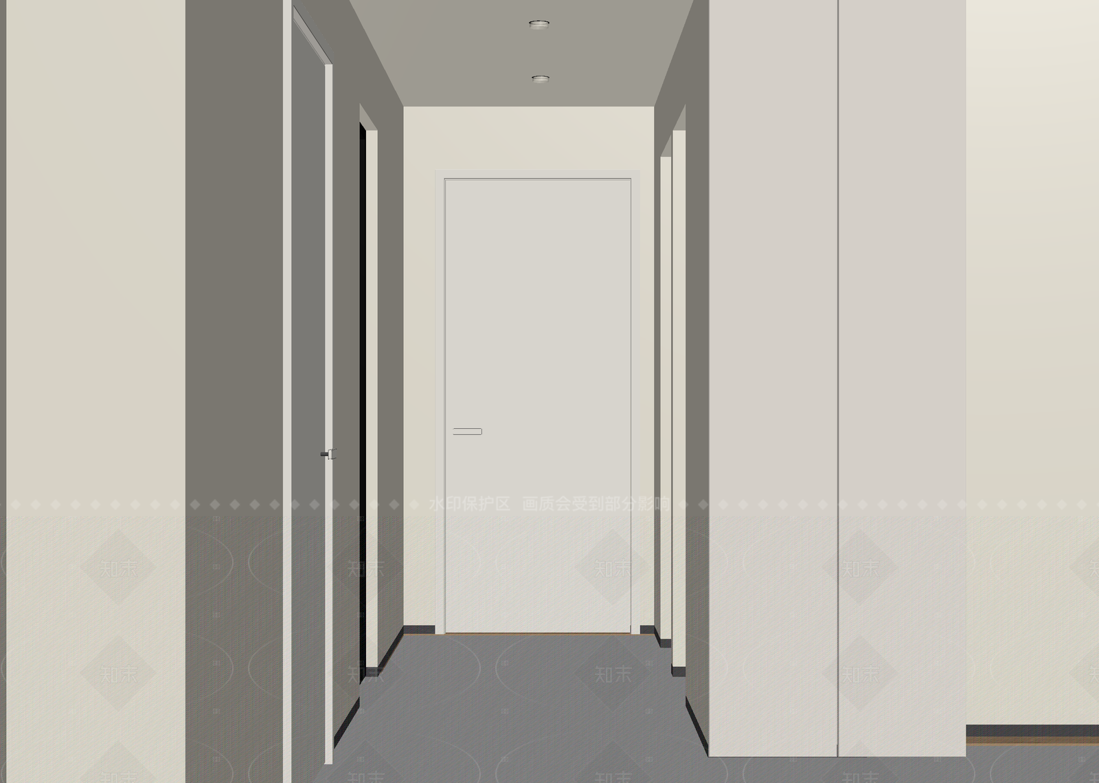现代玄关3D模型下载【ID:1214627408】