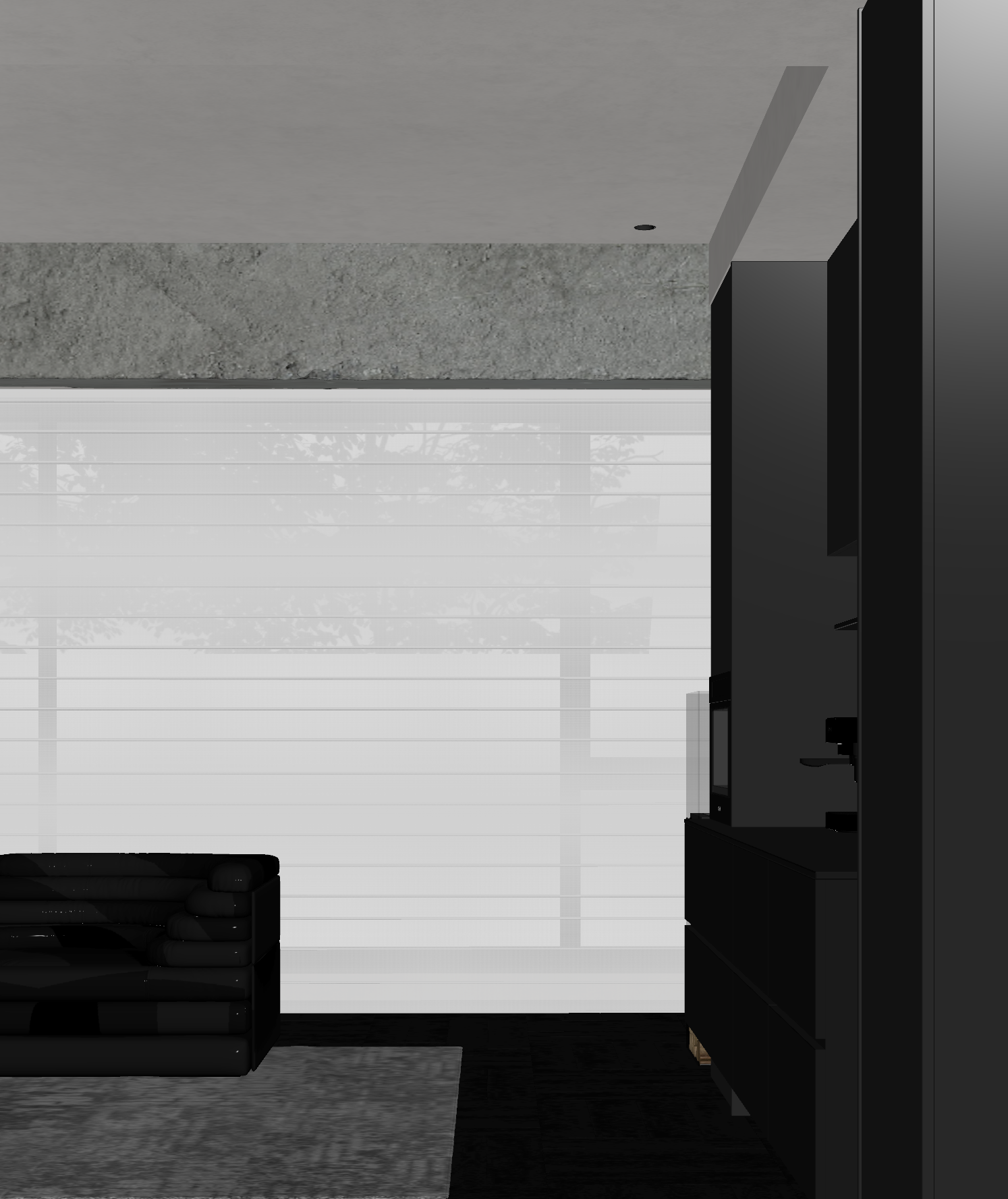 现代家居客厅3D模型下载【ID:1221995299】