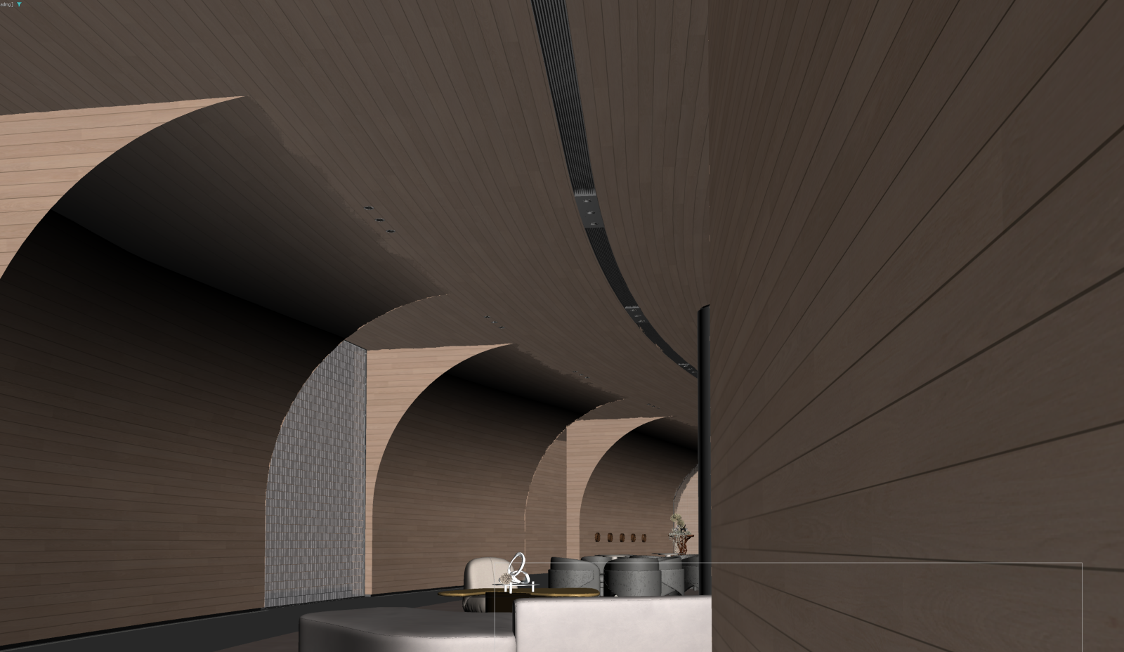 现代休息区3D模型下载【ID:1221697633】