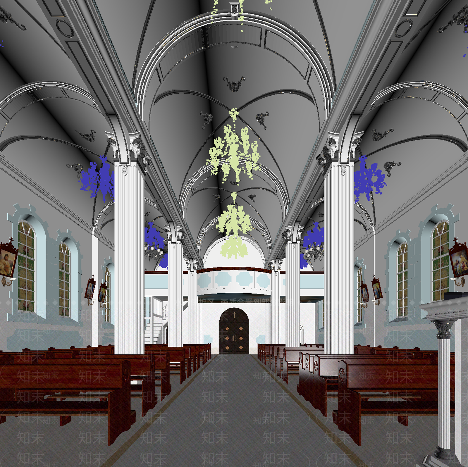 其他公共建筑3D模型下载【ID:1214449457】