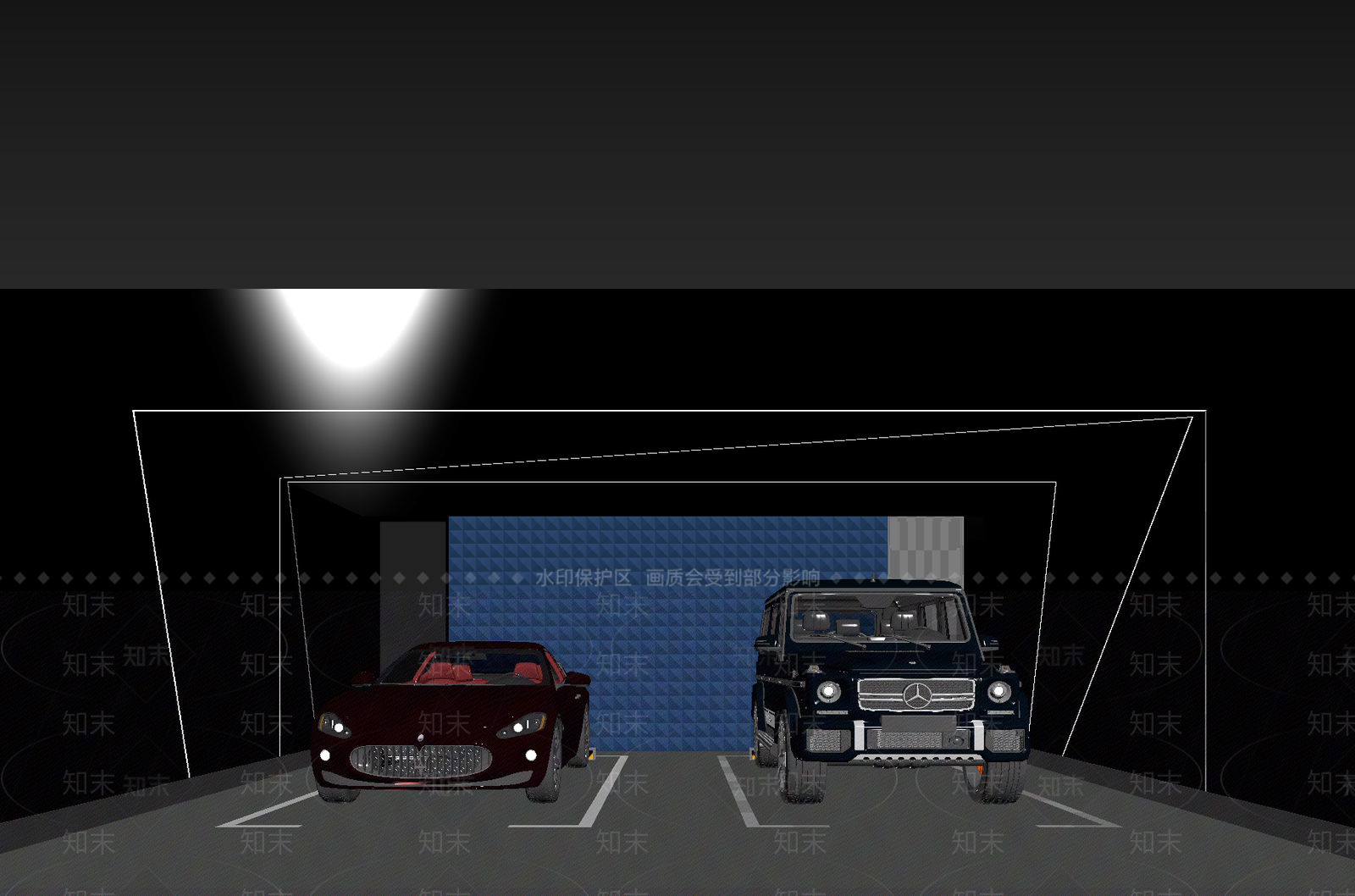 现代汽车展厅3D模型下载【ID:1214839954】