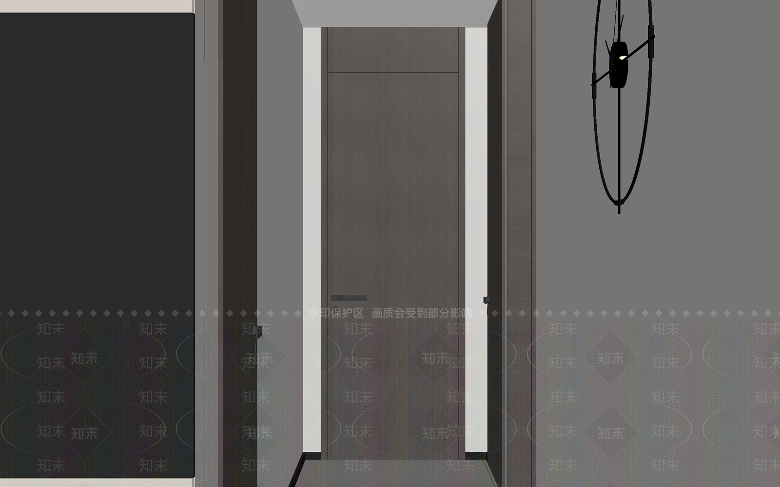 现代玄关3D模型下载【ID:1215109642】