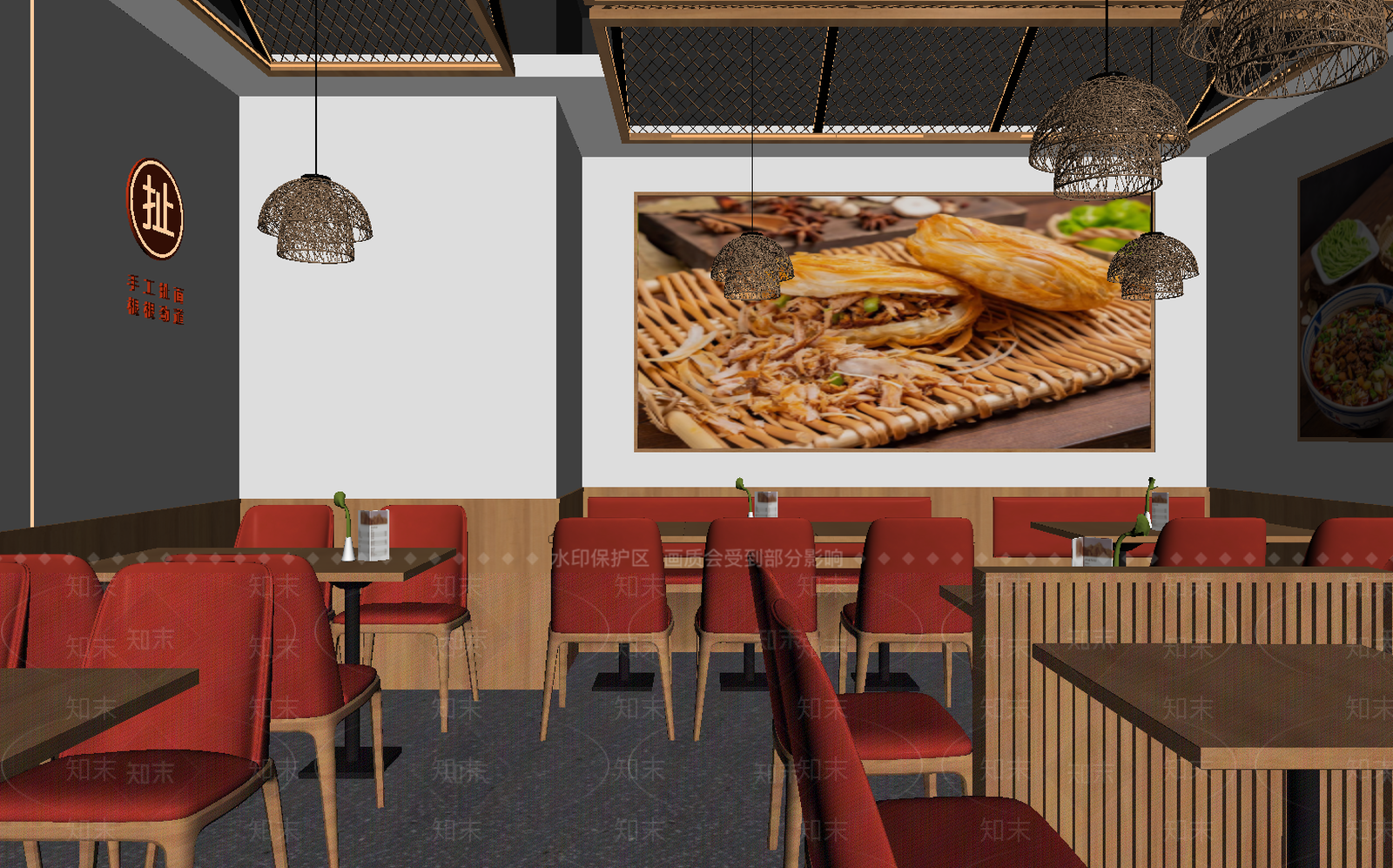 现代快餐店3D模型下载【ID:1213964150】