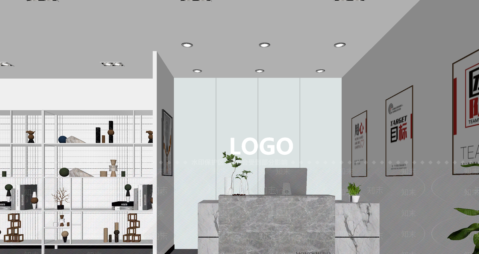 接待室3D模型下载【ID:1214030718】