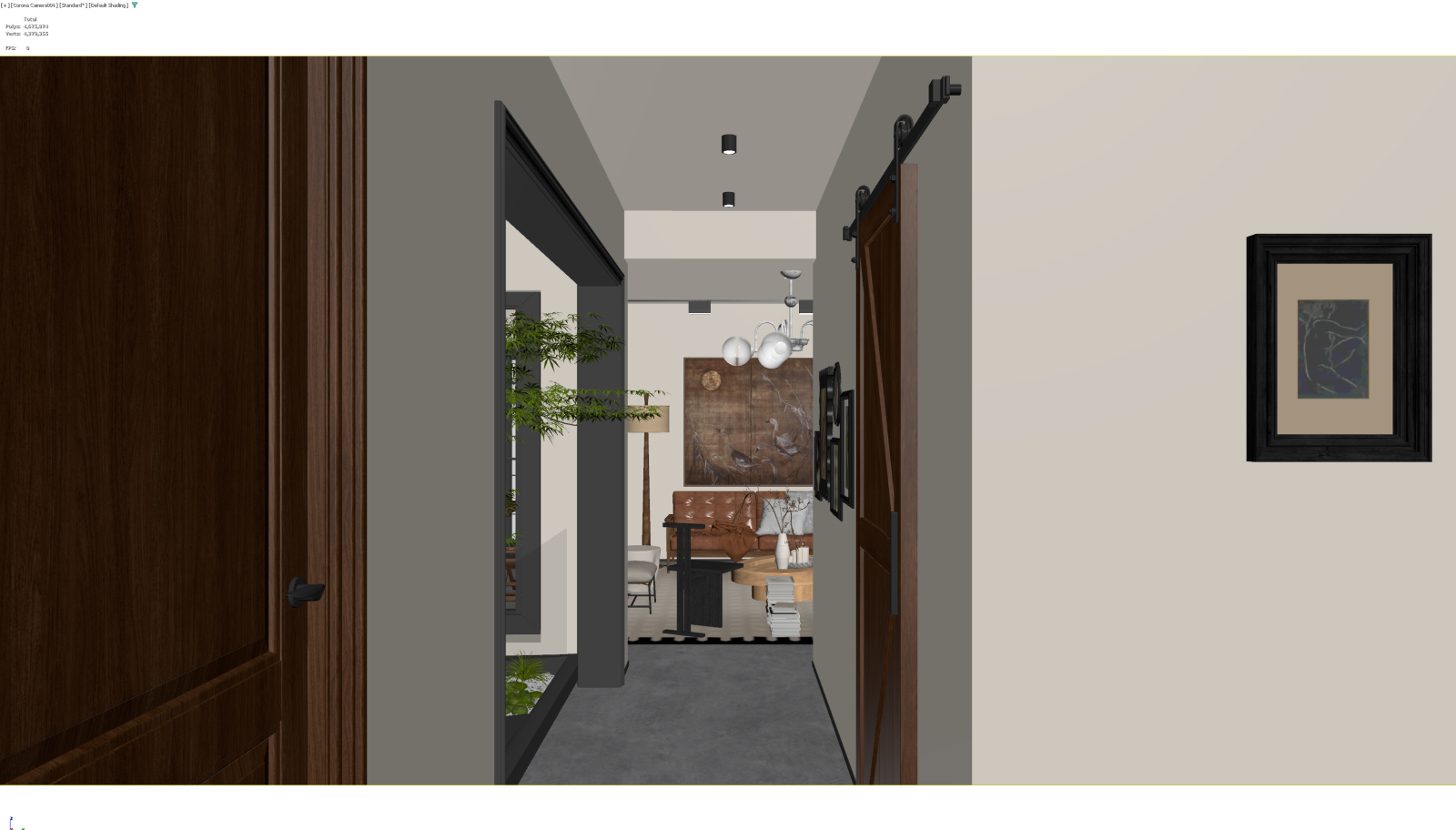 中古玄关3D模型下载【ID:1221504920】
