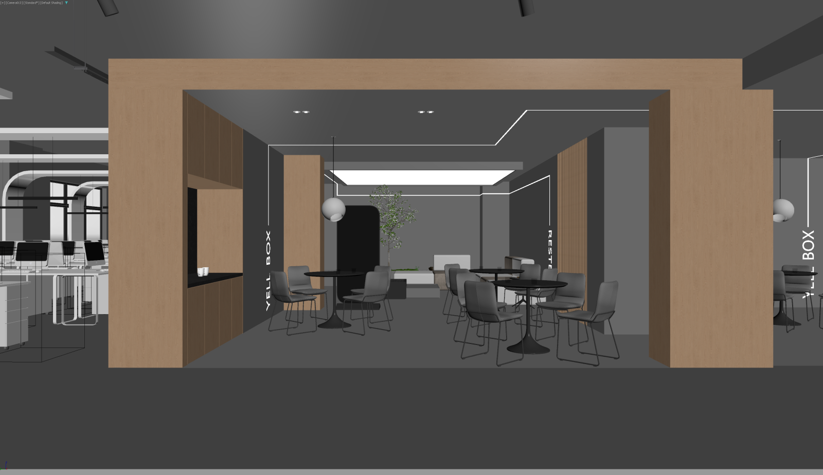 现代茶水间3D模型下载【ID:1221473277】