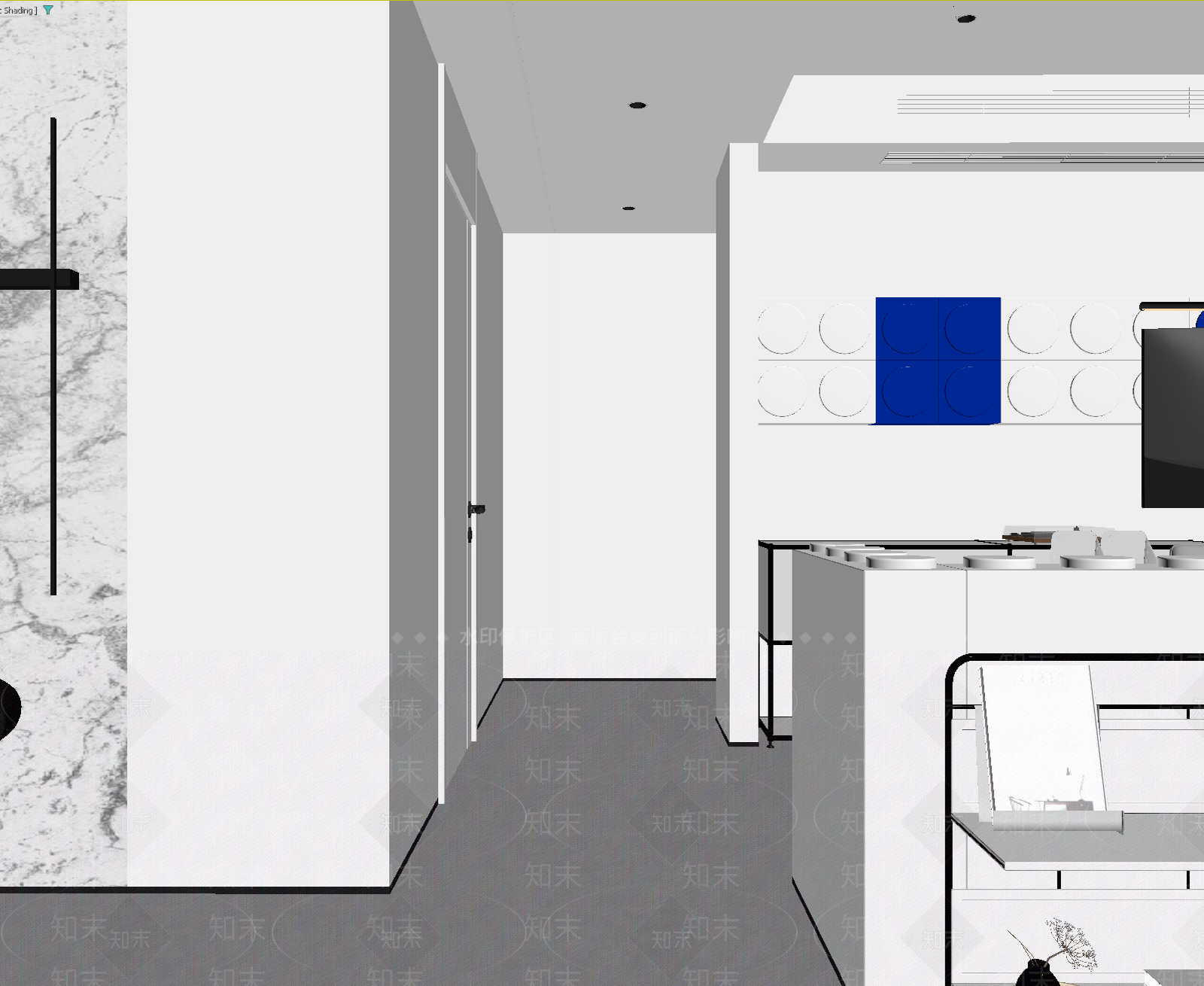 现代接待室3D模型下载【ID:1213931716】