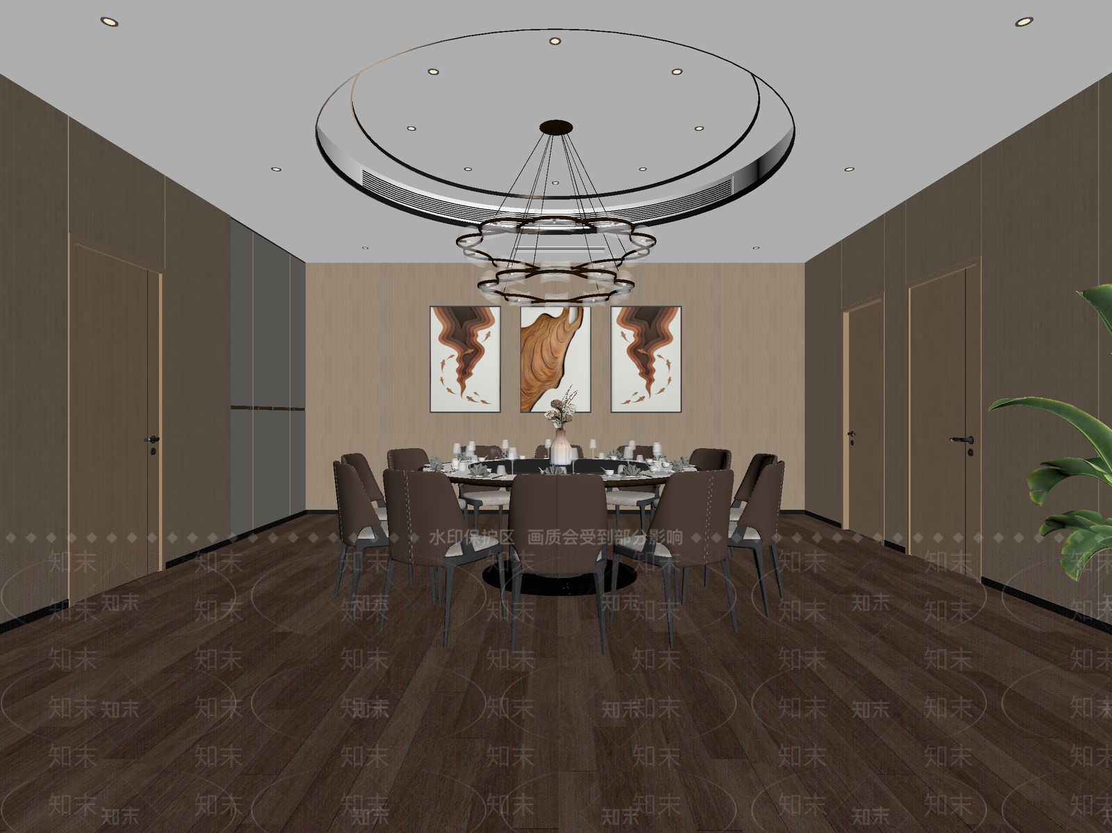 现代包厢3D模型下载【ID:1214437624】