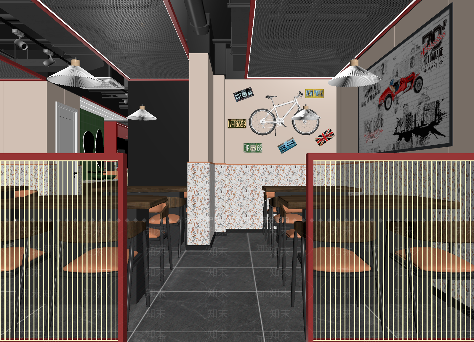 西餐厅3D模型下载【ID:1214029451】