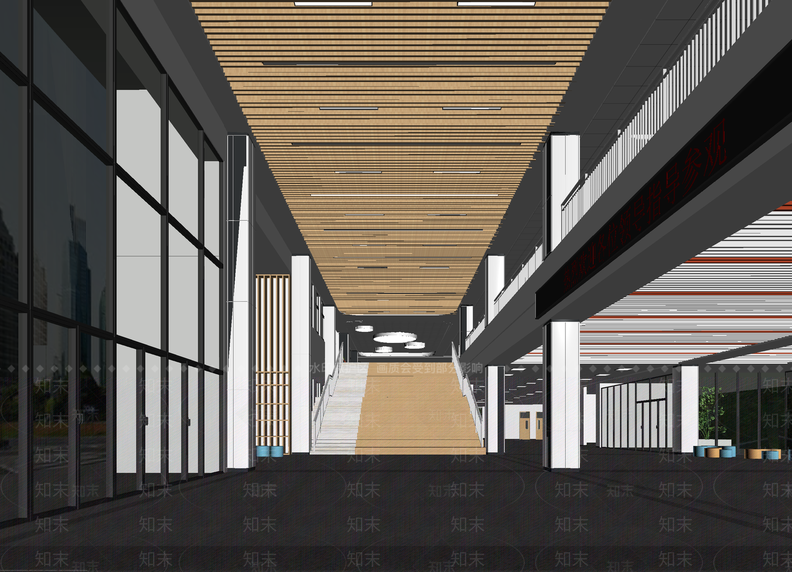 现代售楼处3D模型下载【ID:1214158189】