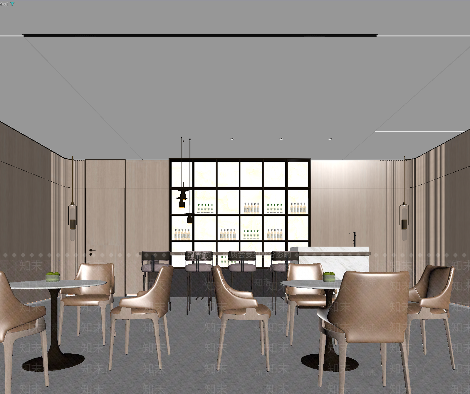 现代酒吧3D模型下载【ID:1213928327】