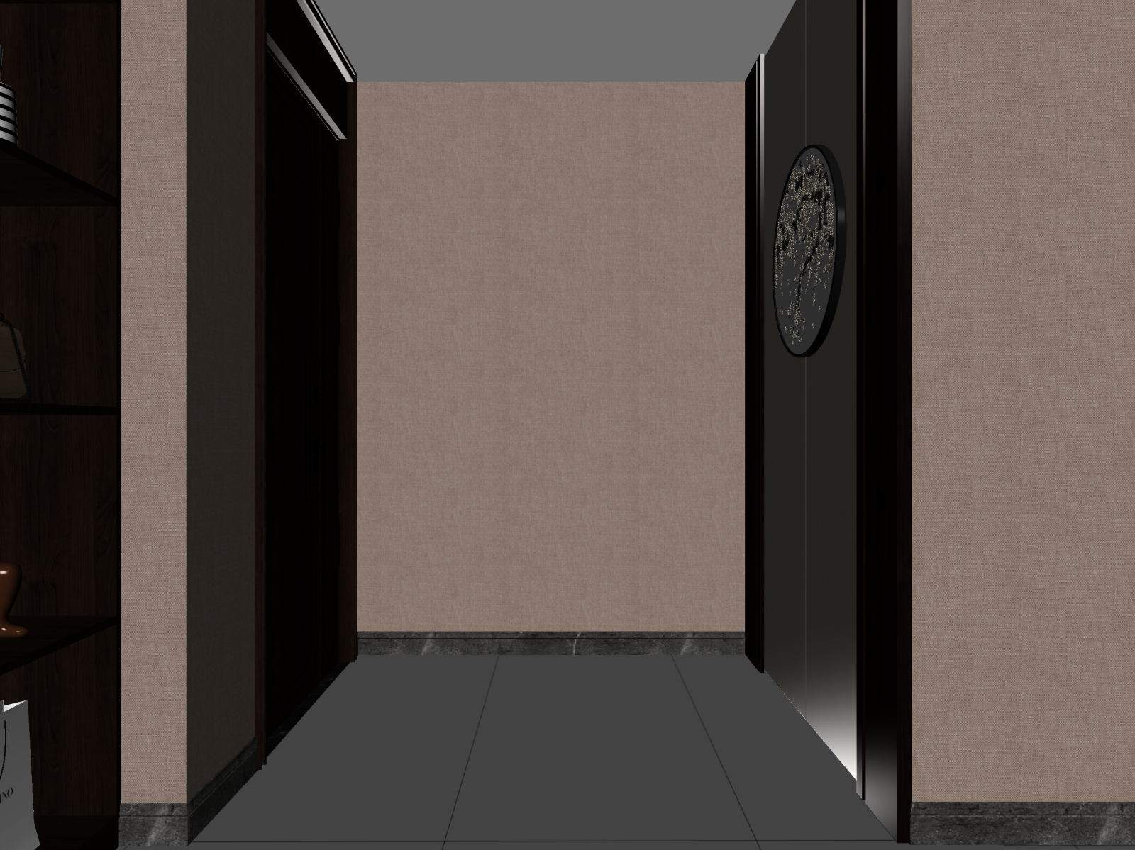 新中式玄关3D模型下载【ID:1221735708】